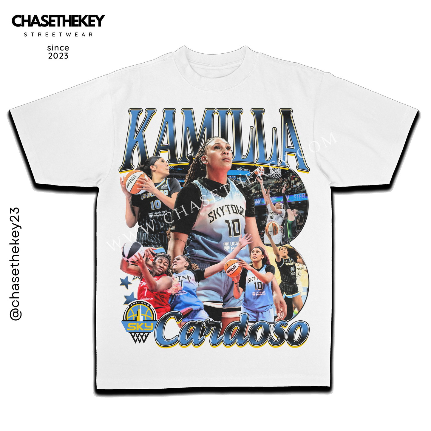 Kamilla Cardoso Chicago Sky T-Shirt