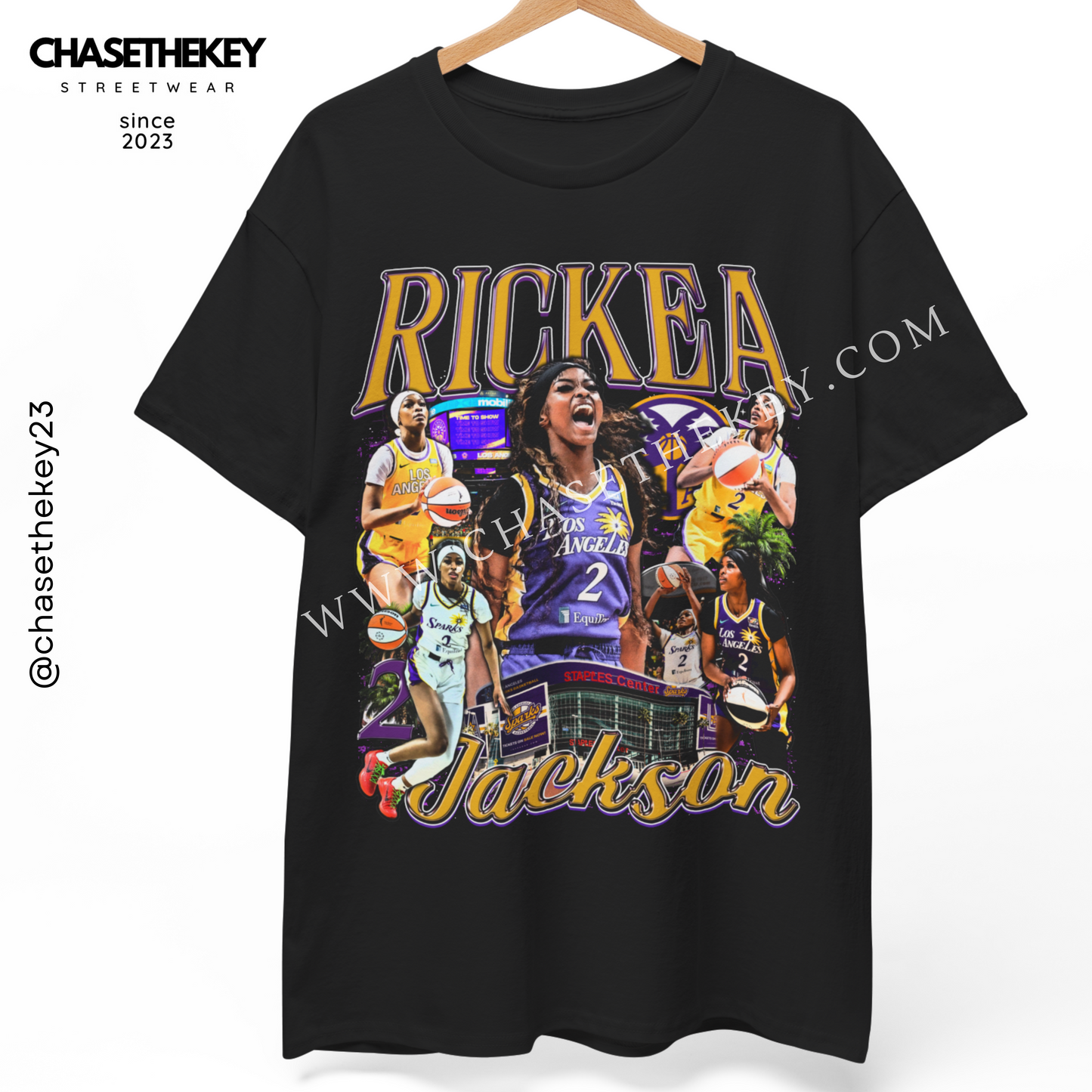 Rickea Jackson Los Angeles Sparks basketball shirt