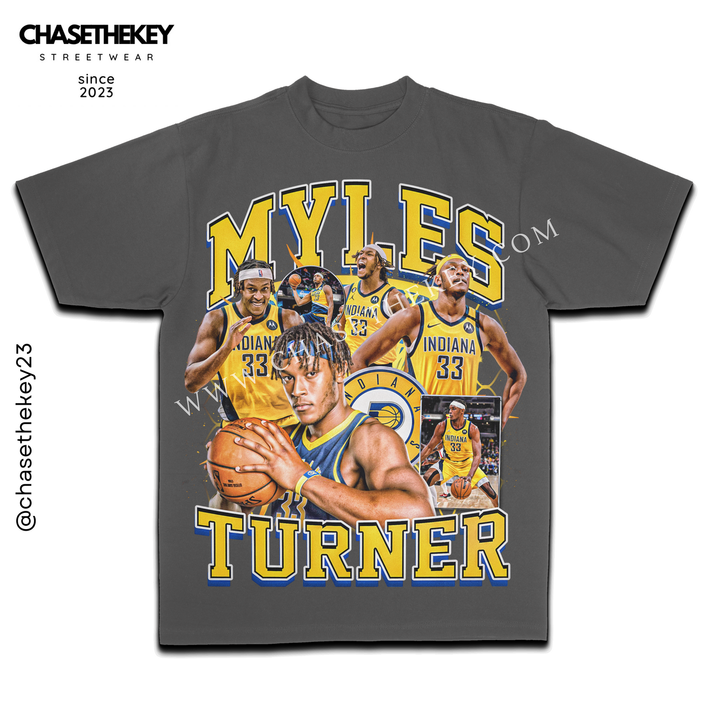 Myles Turner Indiana Pacers basketball shirt