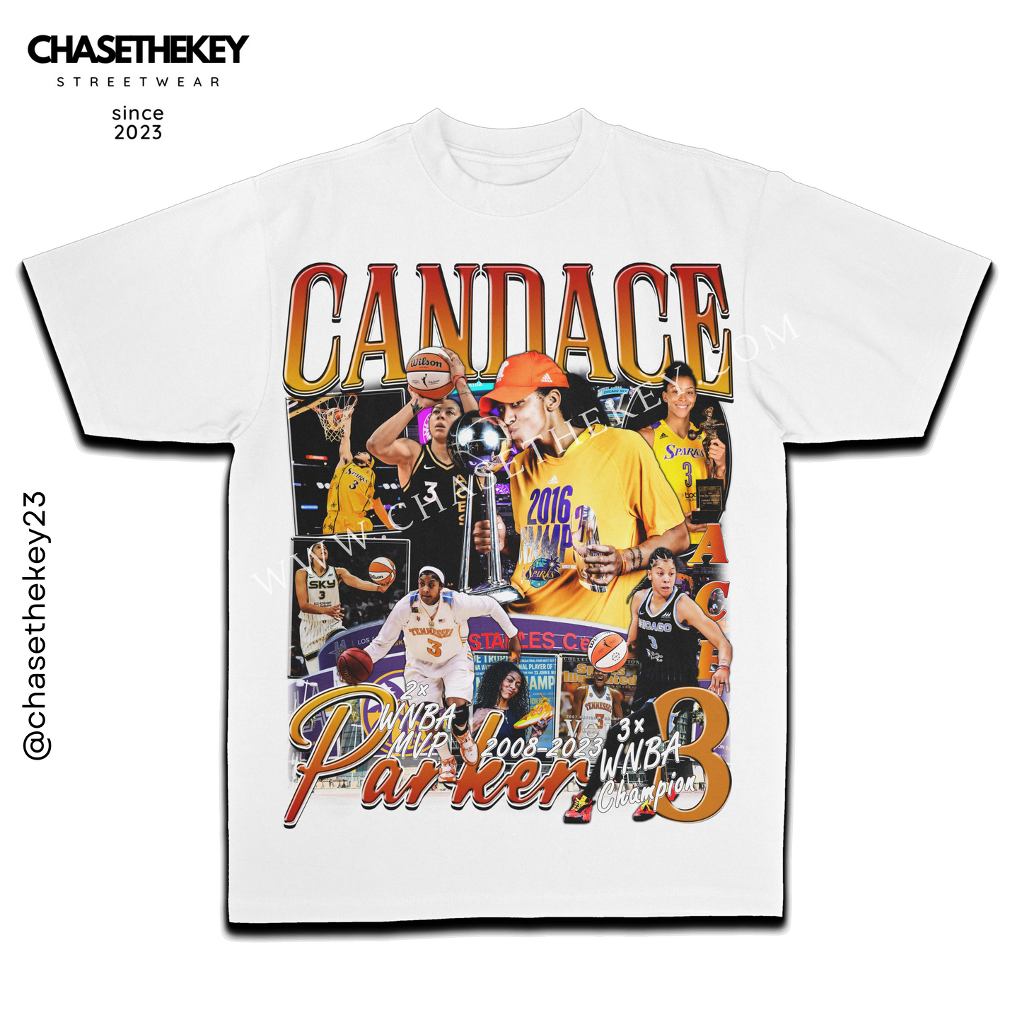 WNBA legend Candace Parker tee