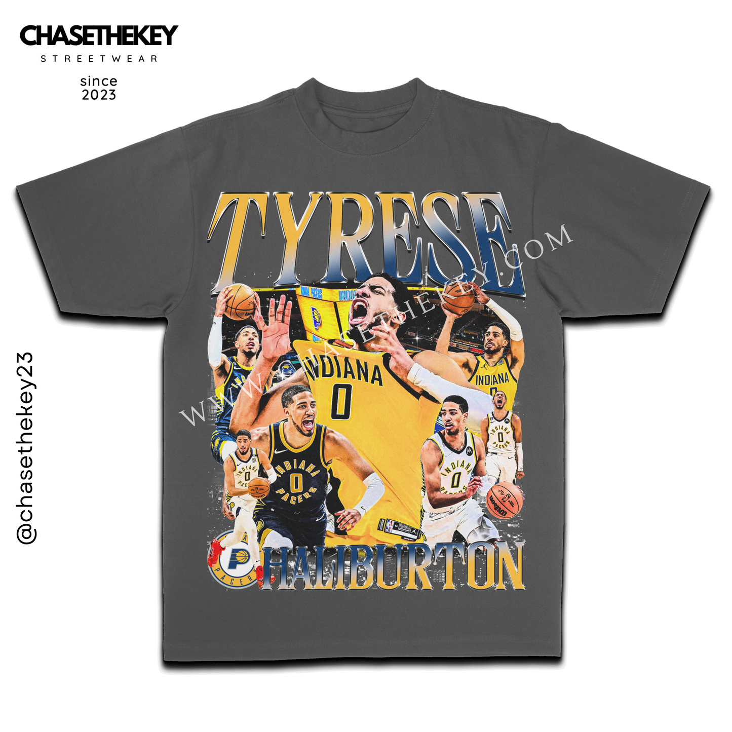 Tyrese Haliburton Indiana Pacers graphic T-shirt