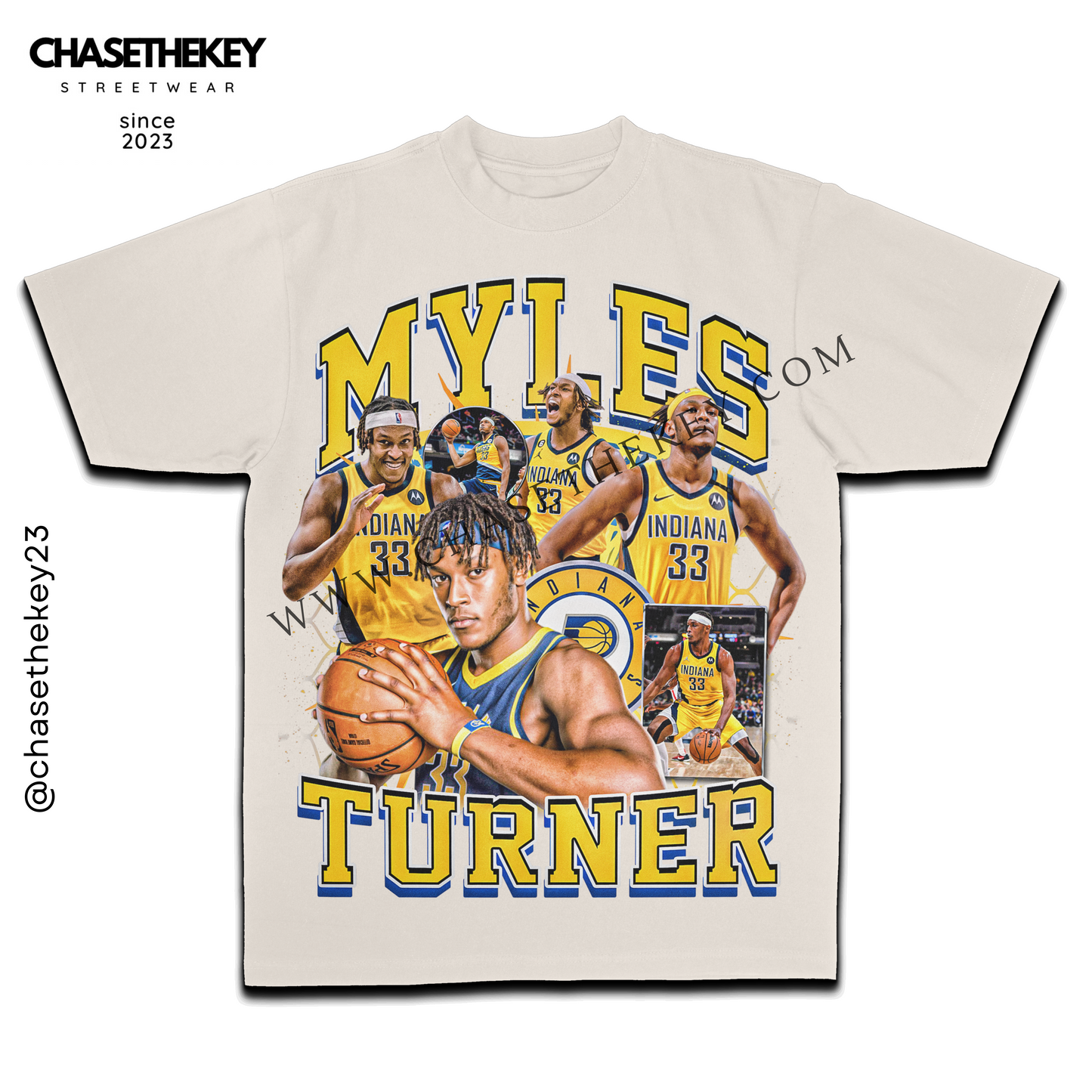 Myles Turner Indiana Pacers basketball shirt
