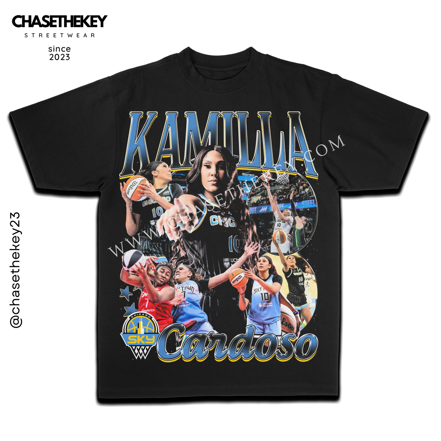 Kamilla Cardoso Chicago Sky T-Shirt