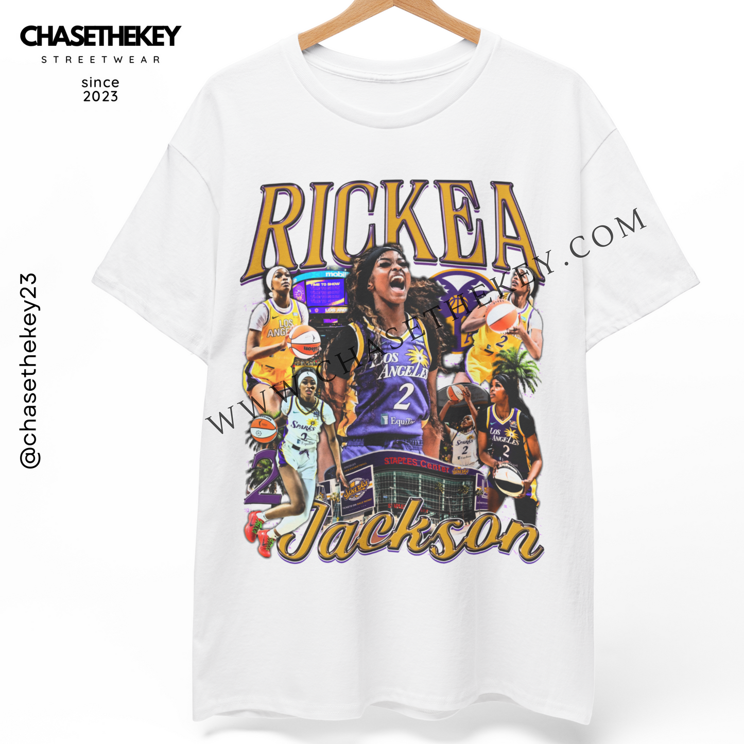 Rickea Jackson Los Angeles Sparks basketball shirt