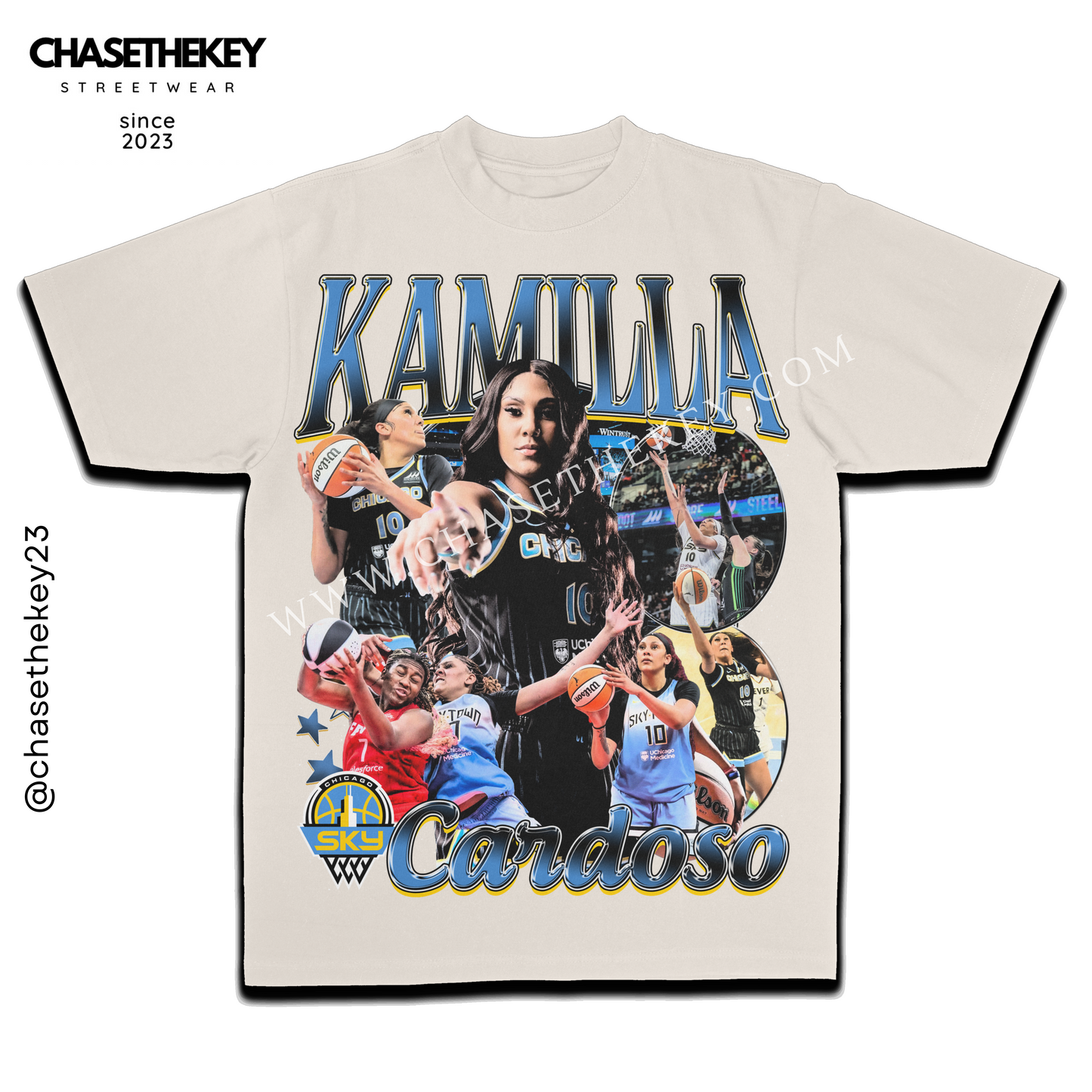 Kamilla Cardoso Chicago Sky T-Shirt