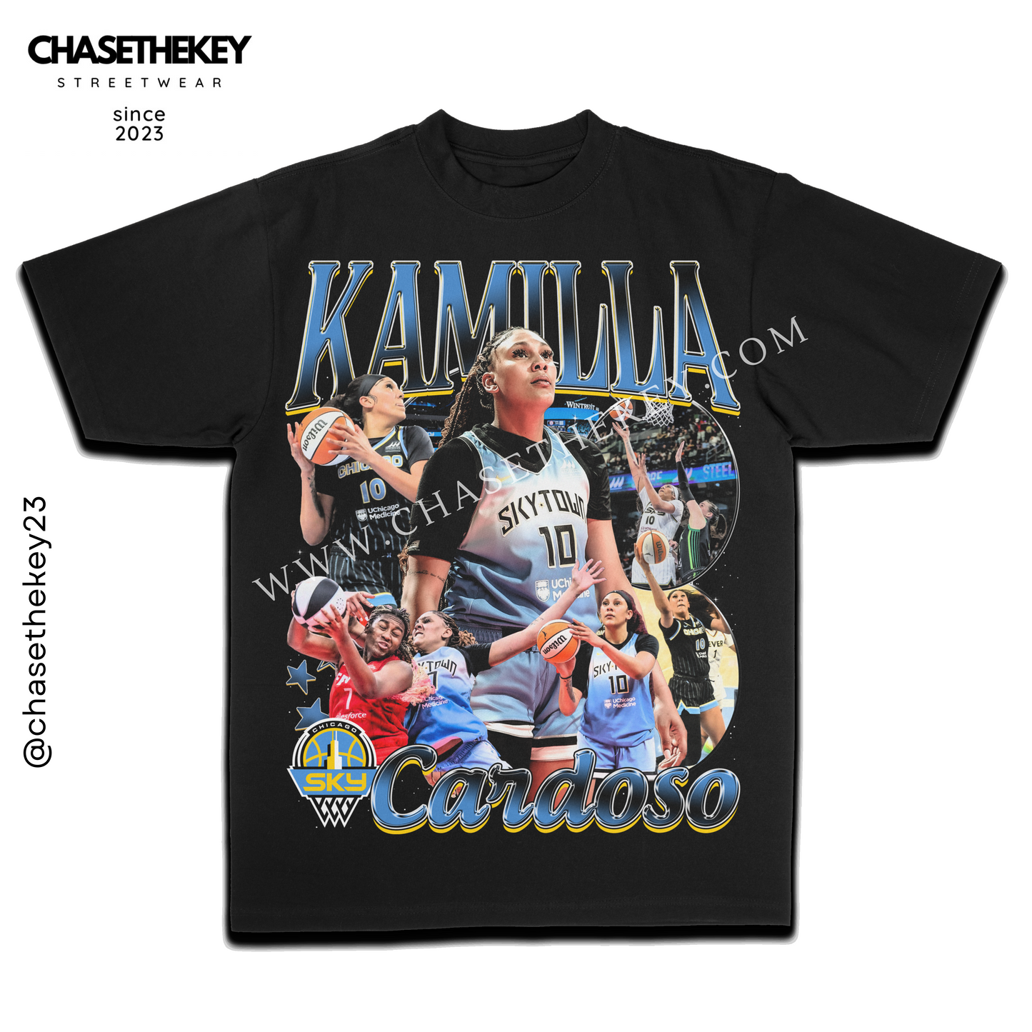 Kamilla Cardoso Chicago Sky T-Shirt