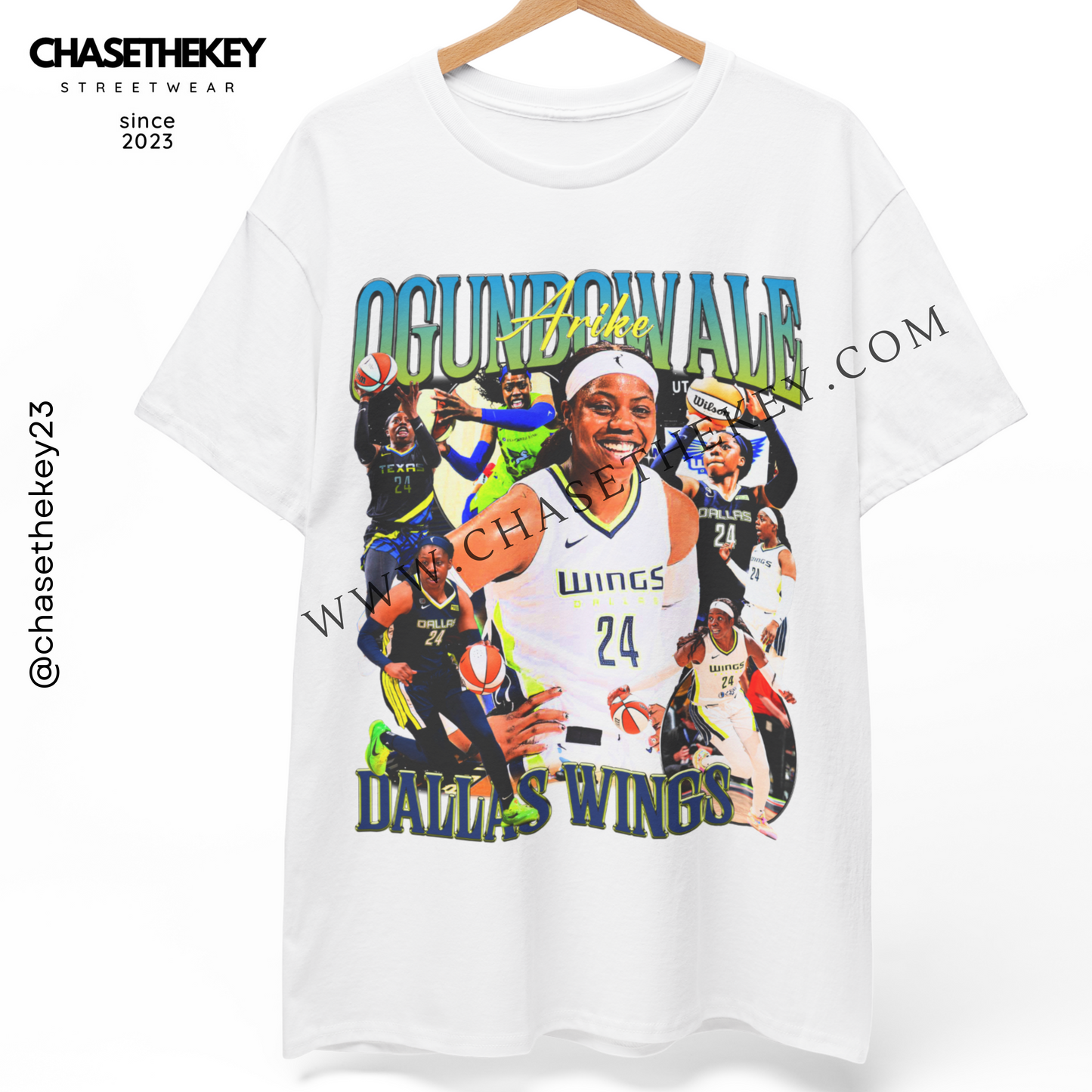 Arike Ogunbowale Dallas Wings shirt