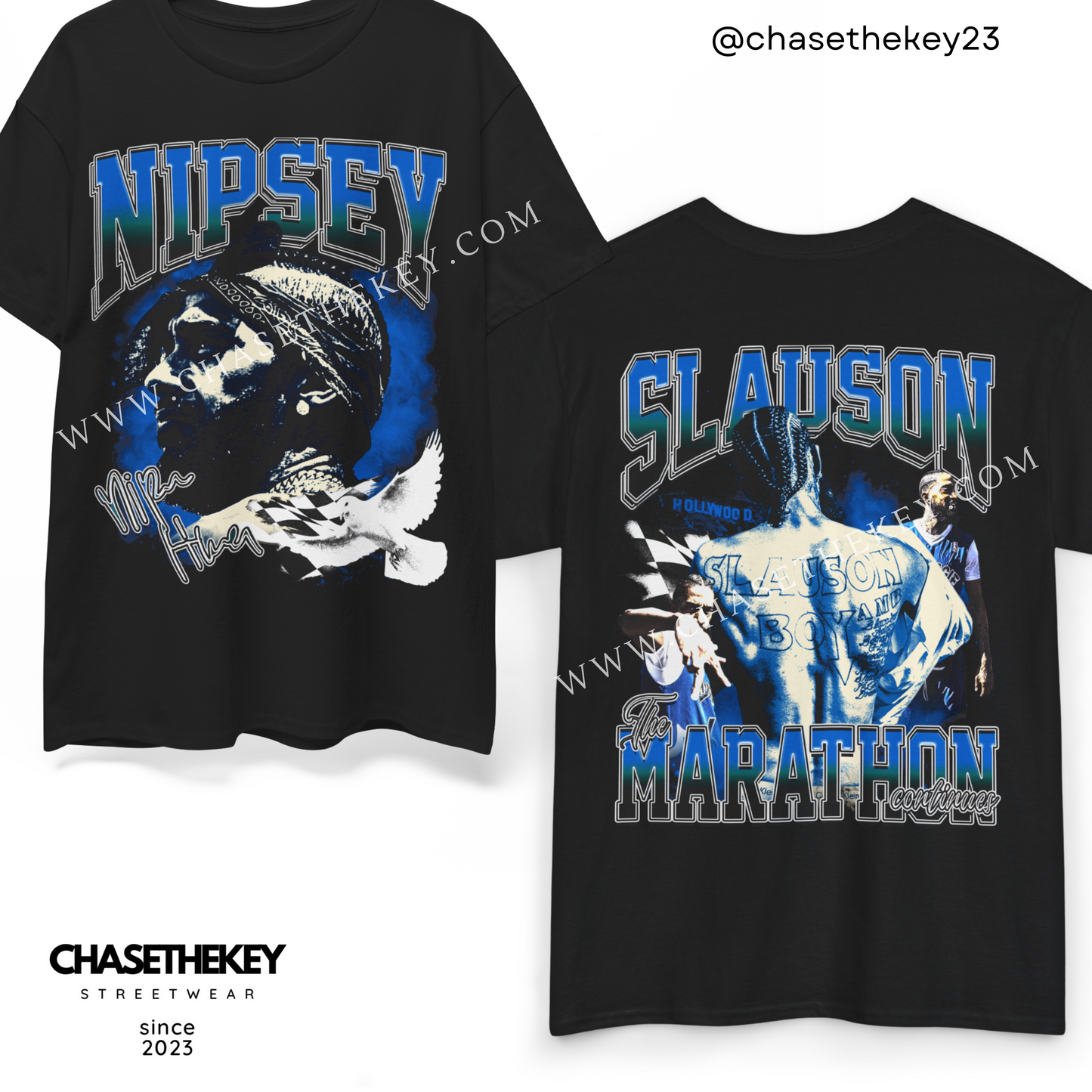 Nipsey Hussle The Marathon Continues graphic tee