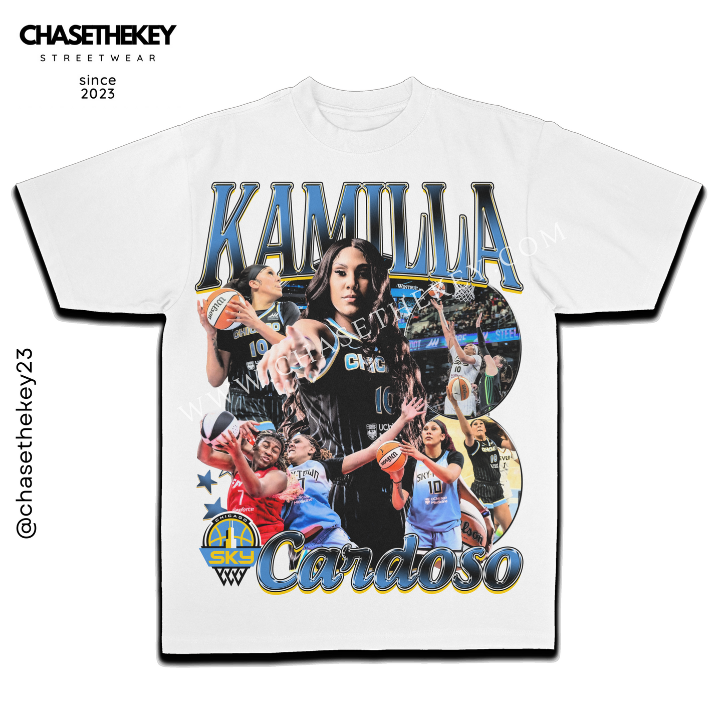 Kamilla Cardoso Chicago Sky T-Shirt