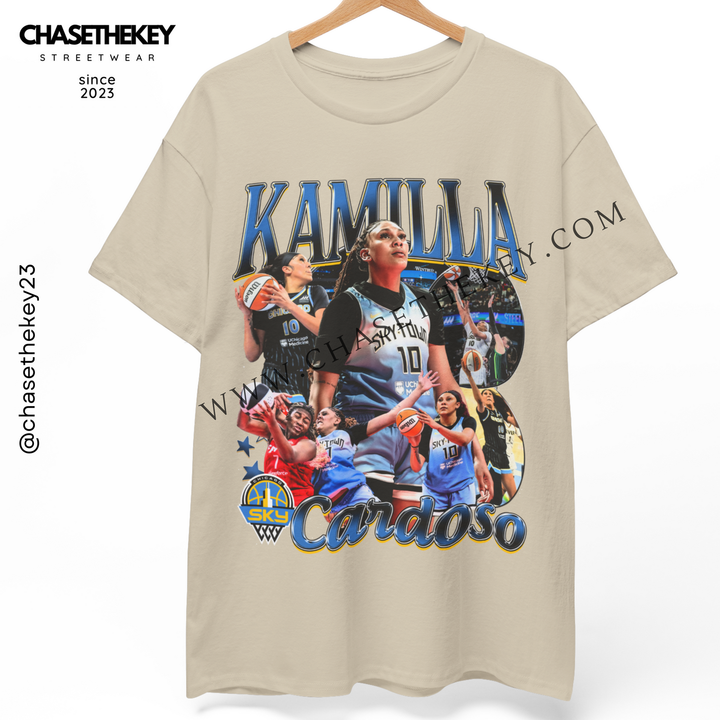 Kamilla Cardoso Chicago Sky T-Shirt