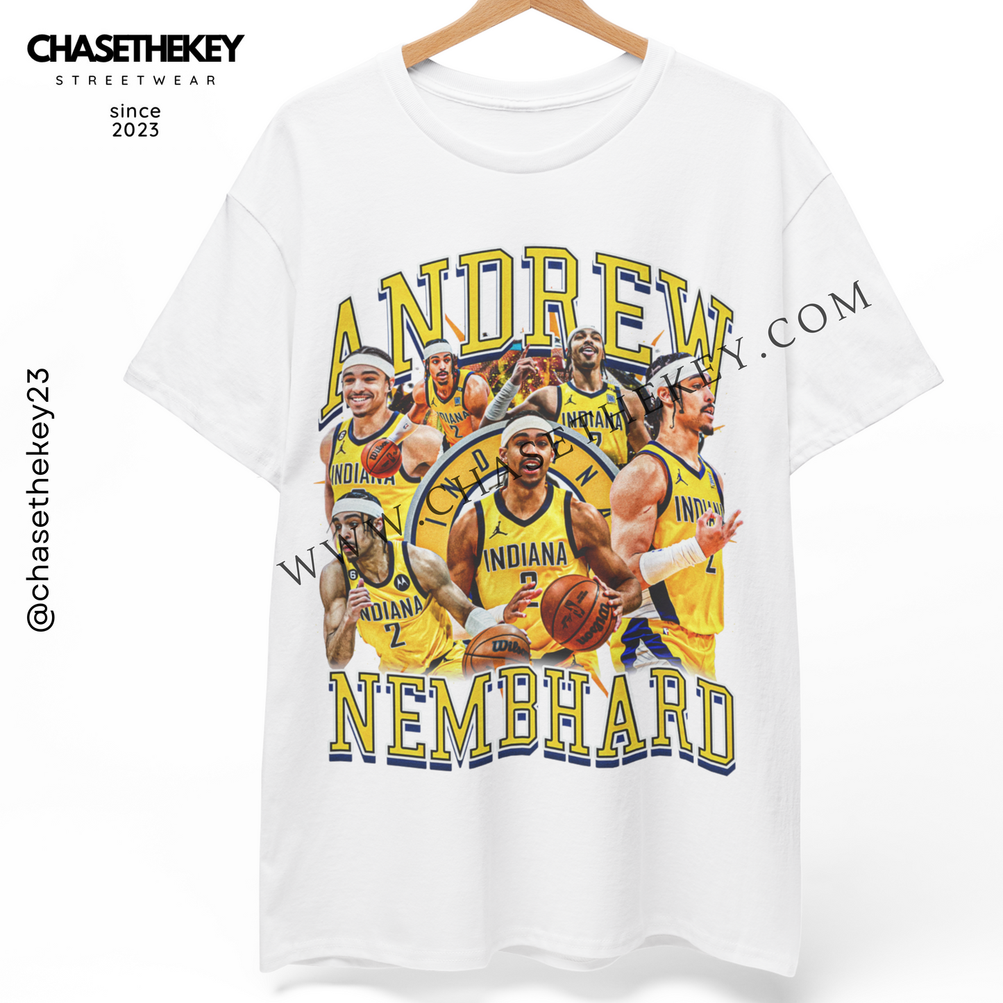 Andrew Nembhard Indiana Pacers basketball shirt