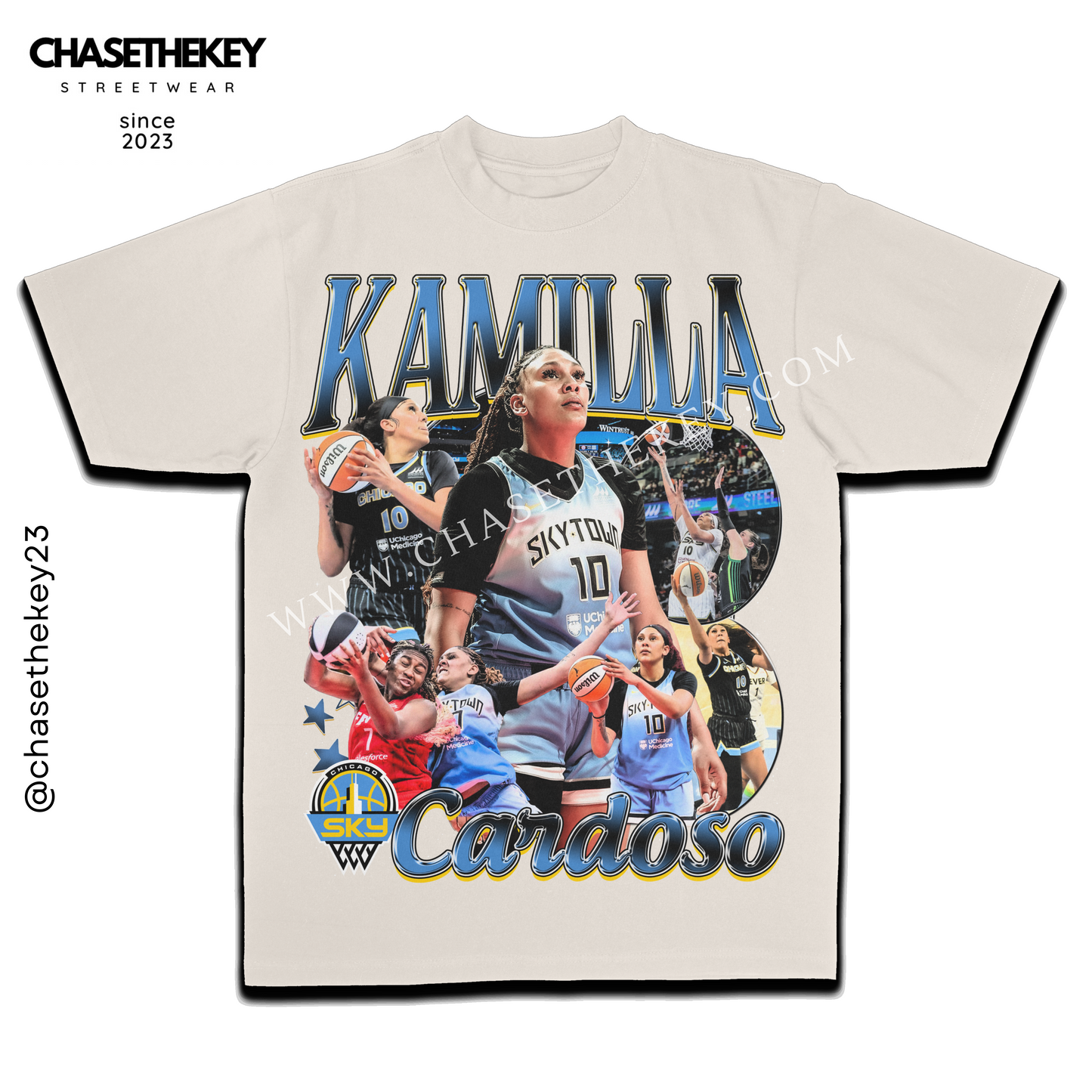 Kamilla Cardoso Chicago Sky T-Shirt
