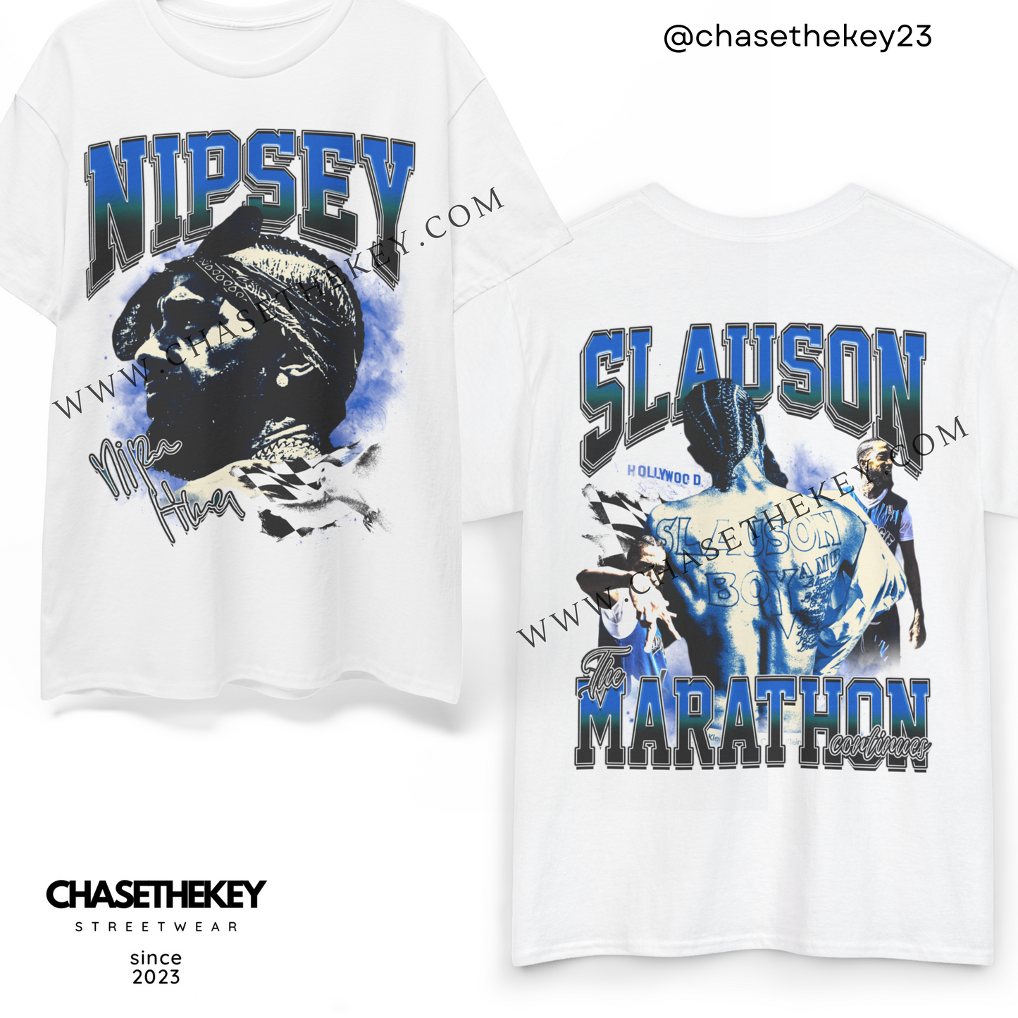 Nipsey Hussle The Marathon Continues graphic tee