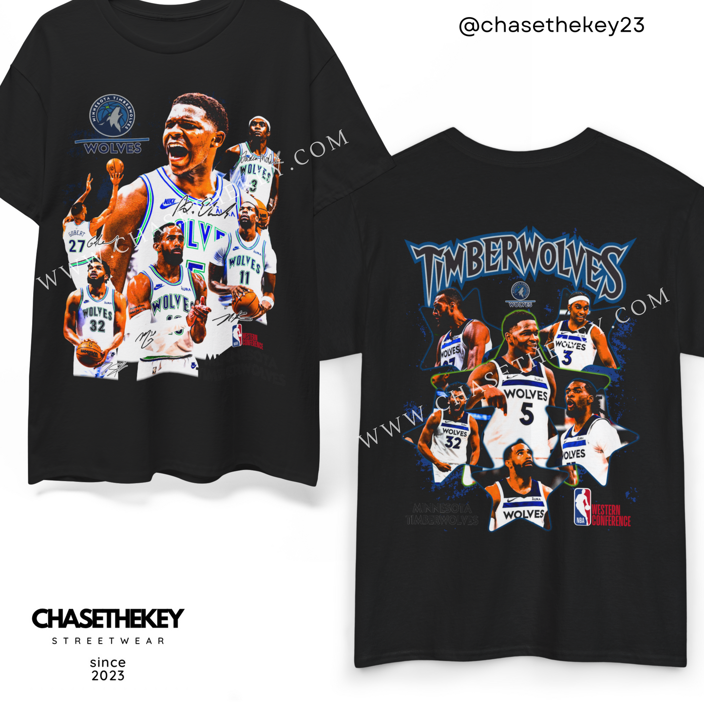 2023–2024 Minnesota Timberwolves team shirt
