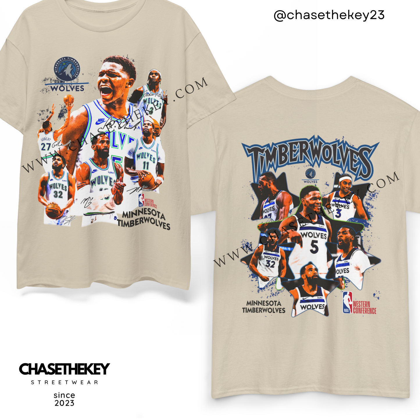 2023–2024 Minnesota Timberwolves team shirt