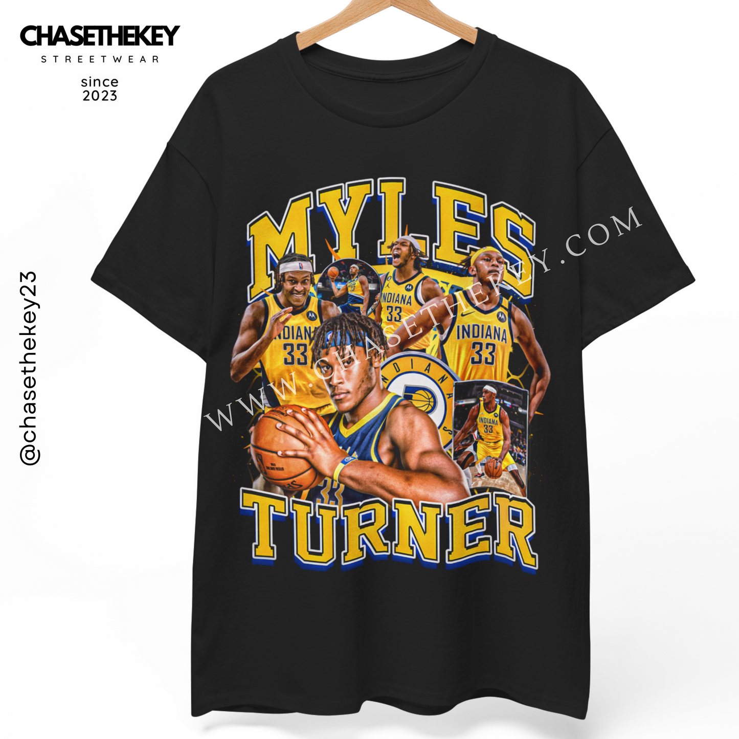 Myles Turner Indiana Pacers basketball shirt