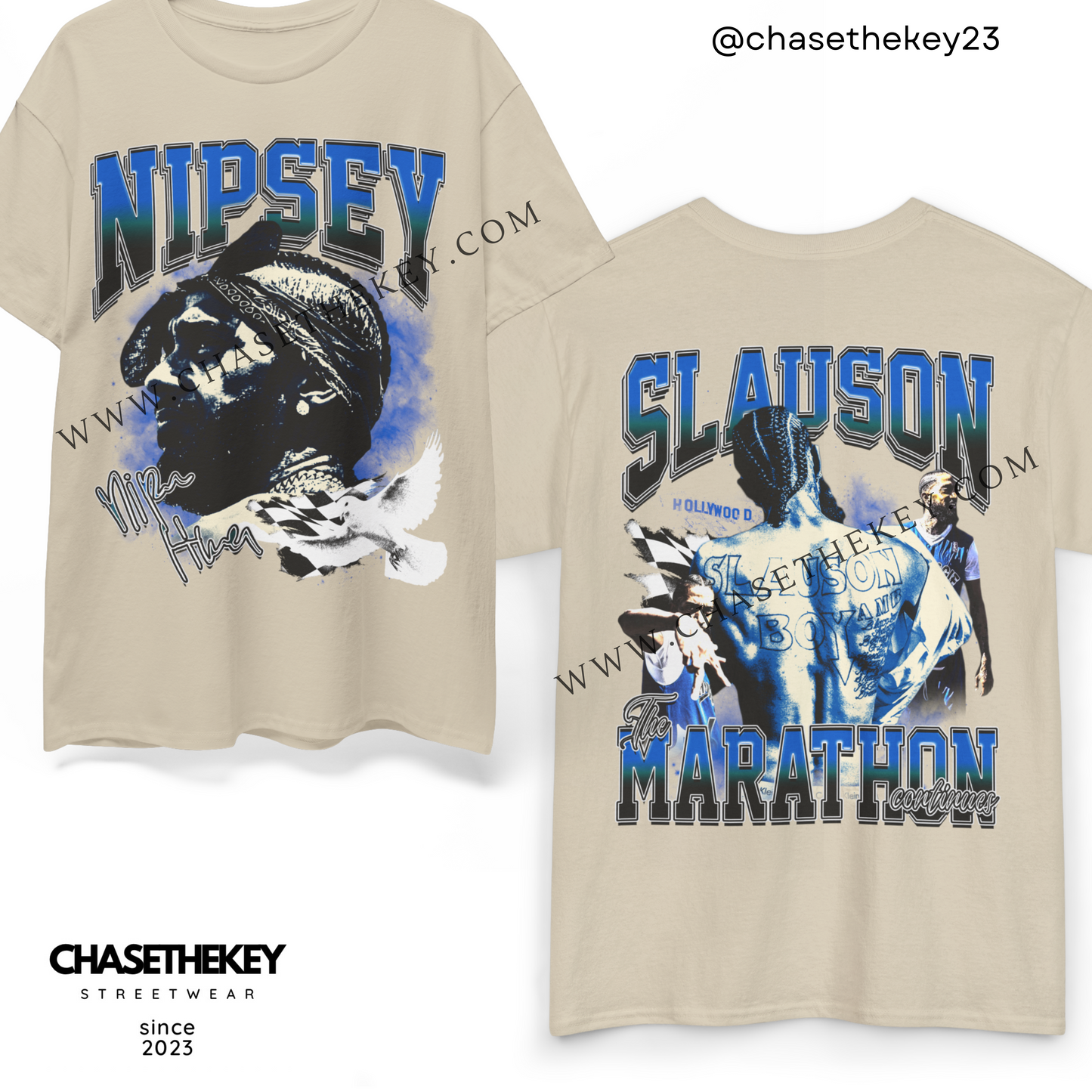 Nipsey Hussle The Marathon Continues graphic tee