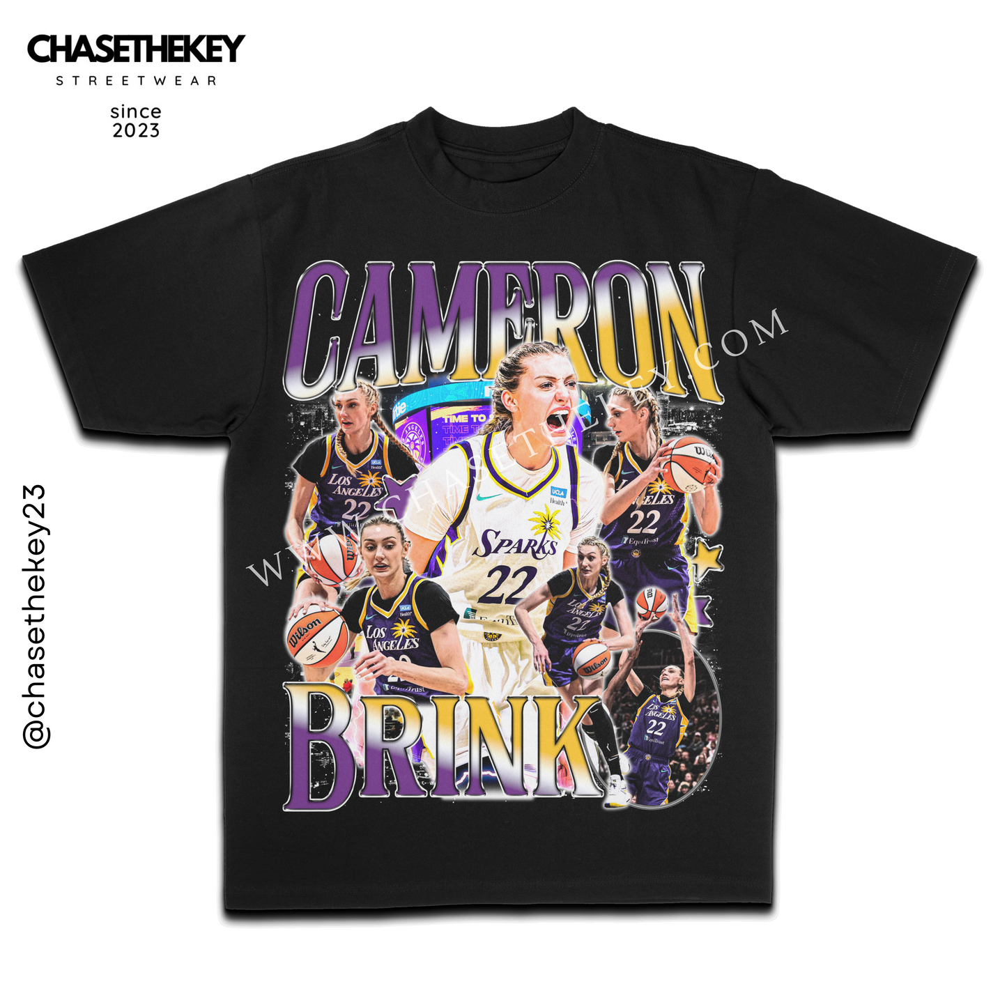 Cameron Brink Los Angeles Sparks basketball shirt