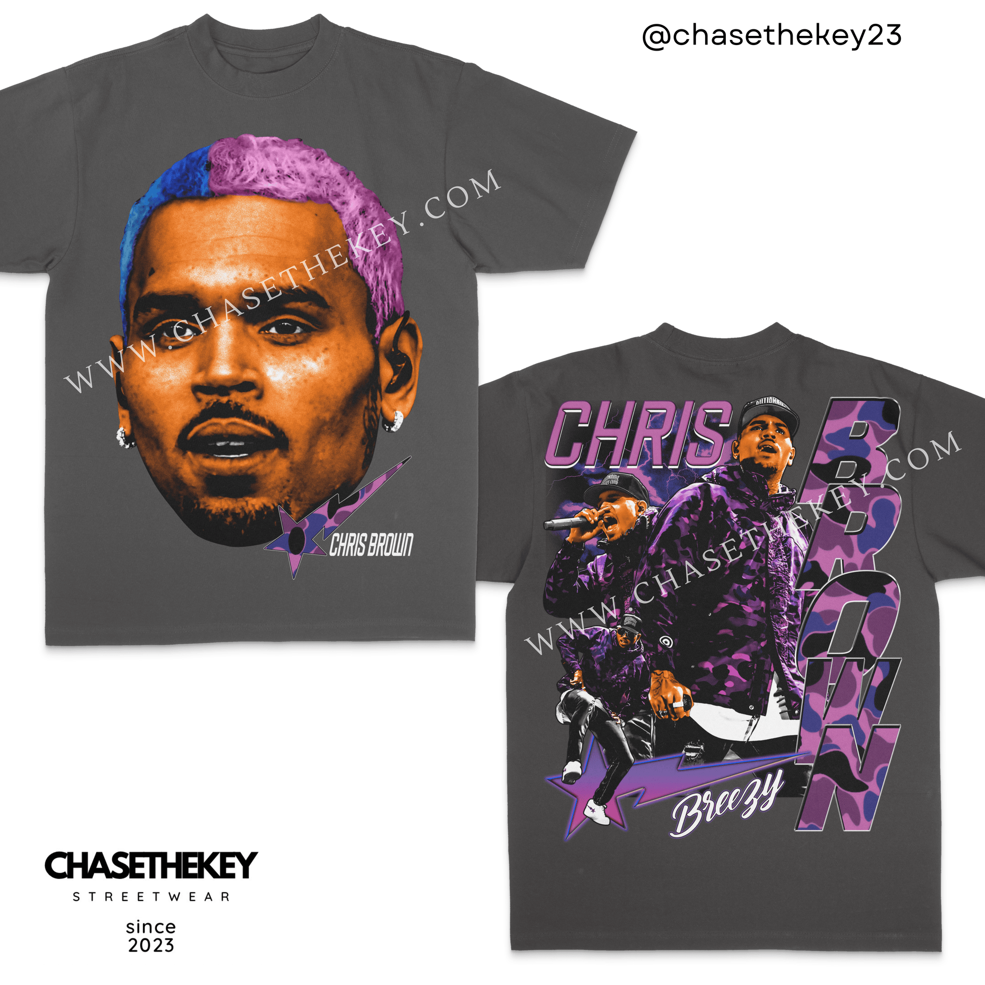 Chris Brown Big Face shirt