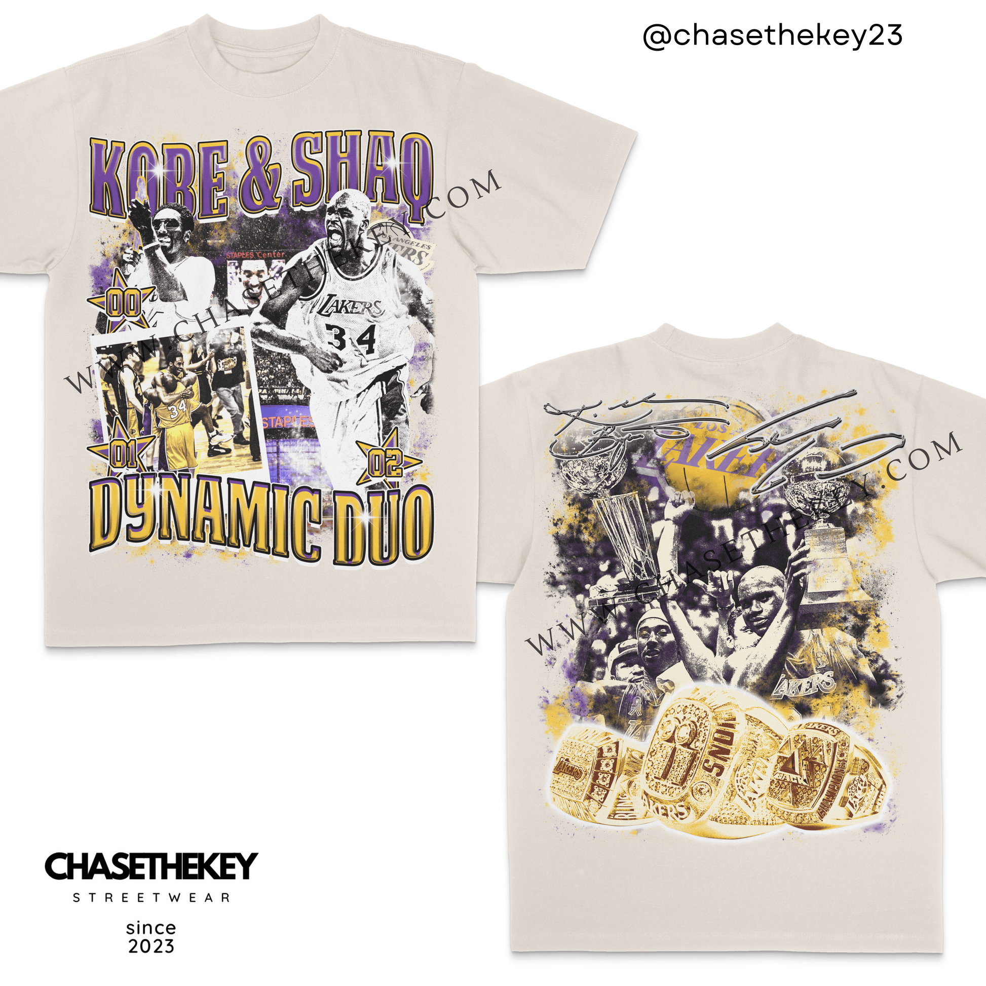 Kobe and Shaq Lakers shirt