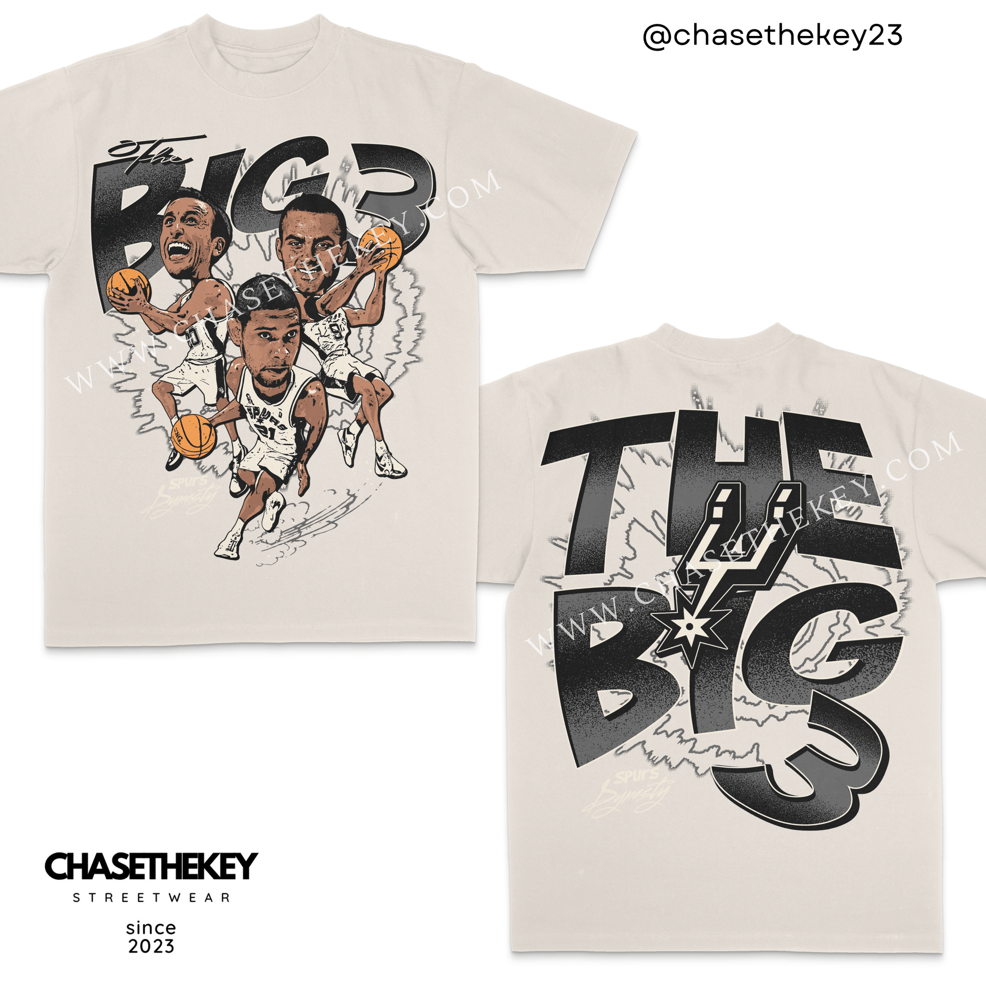 Spurs Big 3 shirt