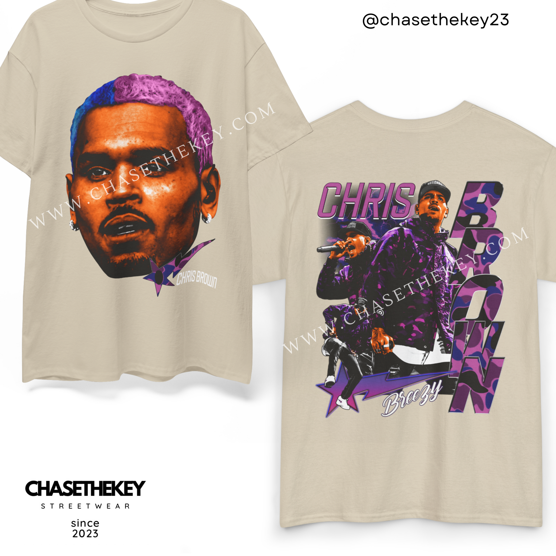 Chris Brown Big Face shirt