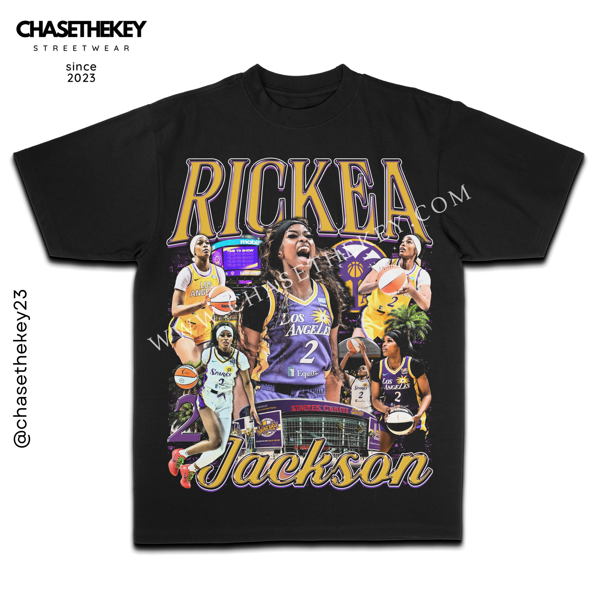 Rickea Jackson Los Angeles Sparks basketball shirt