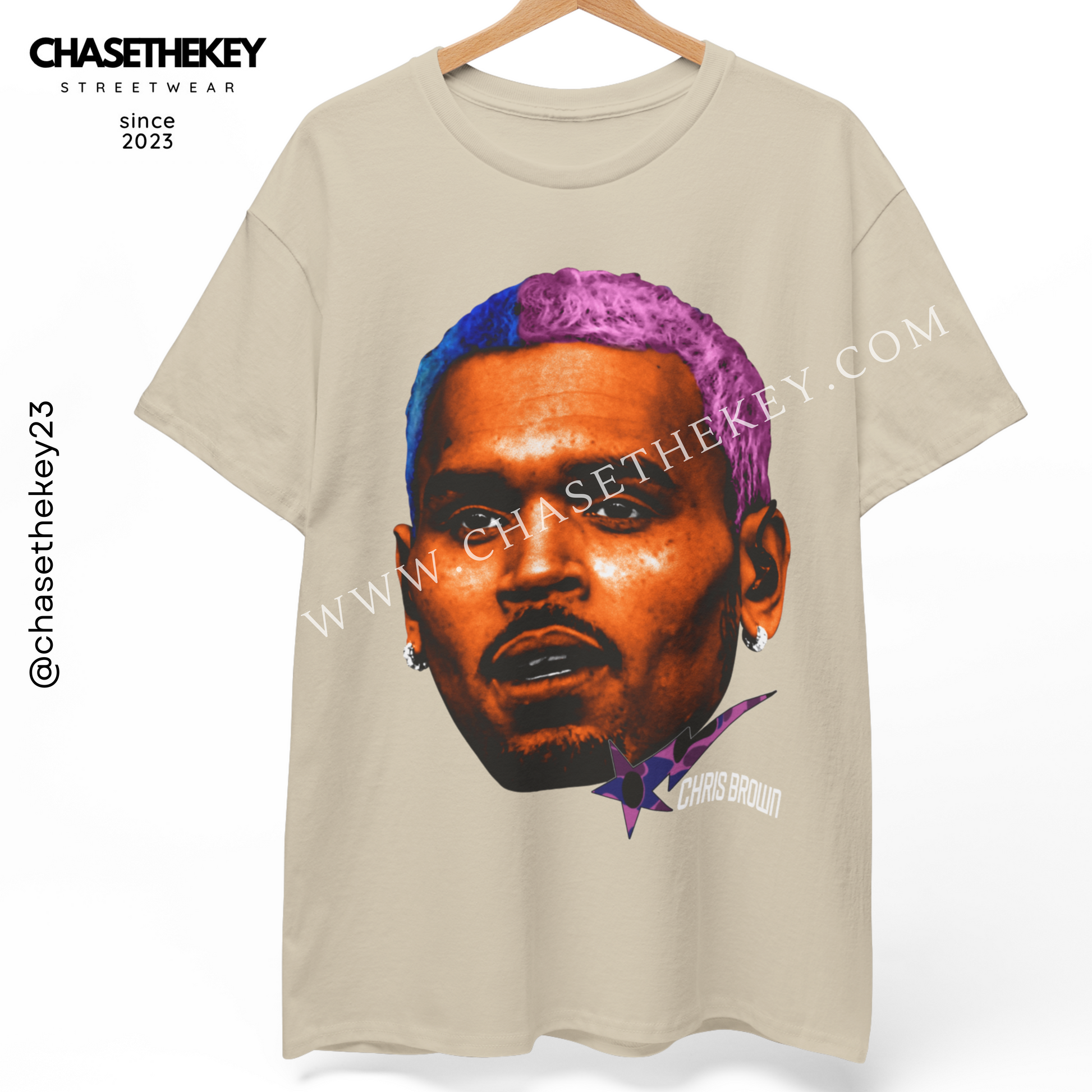 Chris Brown Big Face shirt