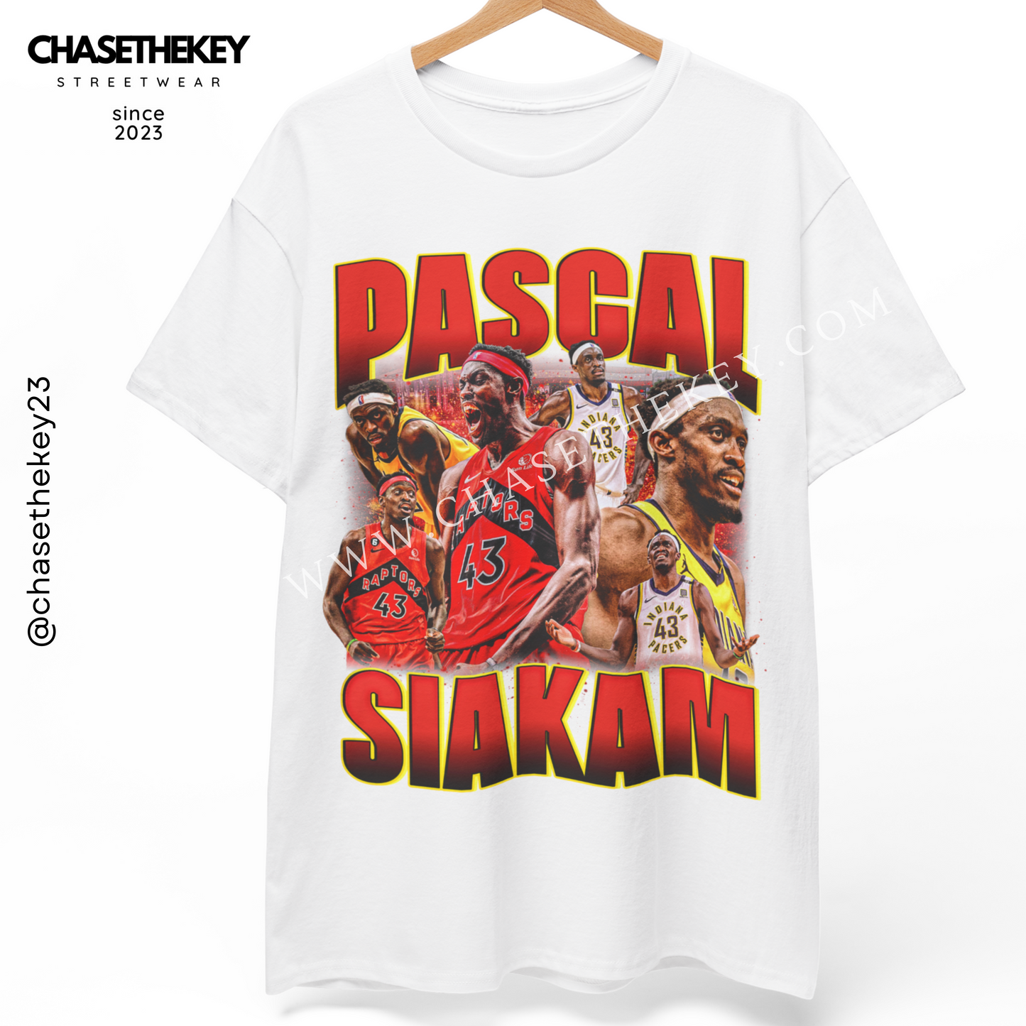 Pascal Siakam Toronto basketball graphic tee