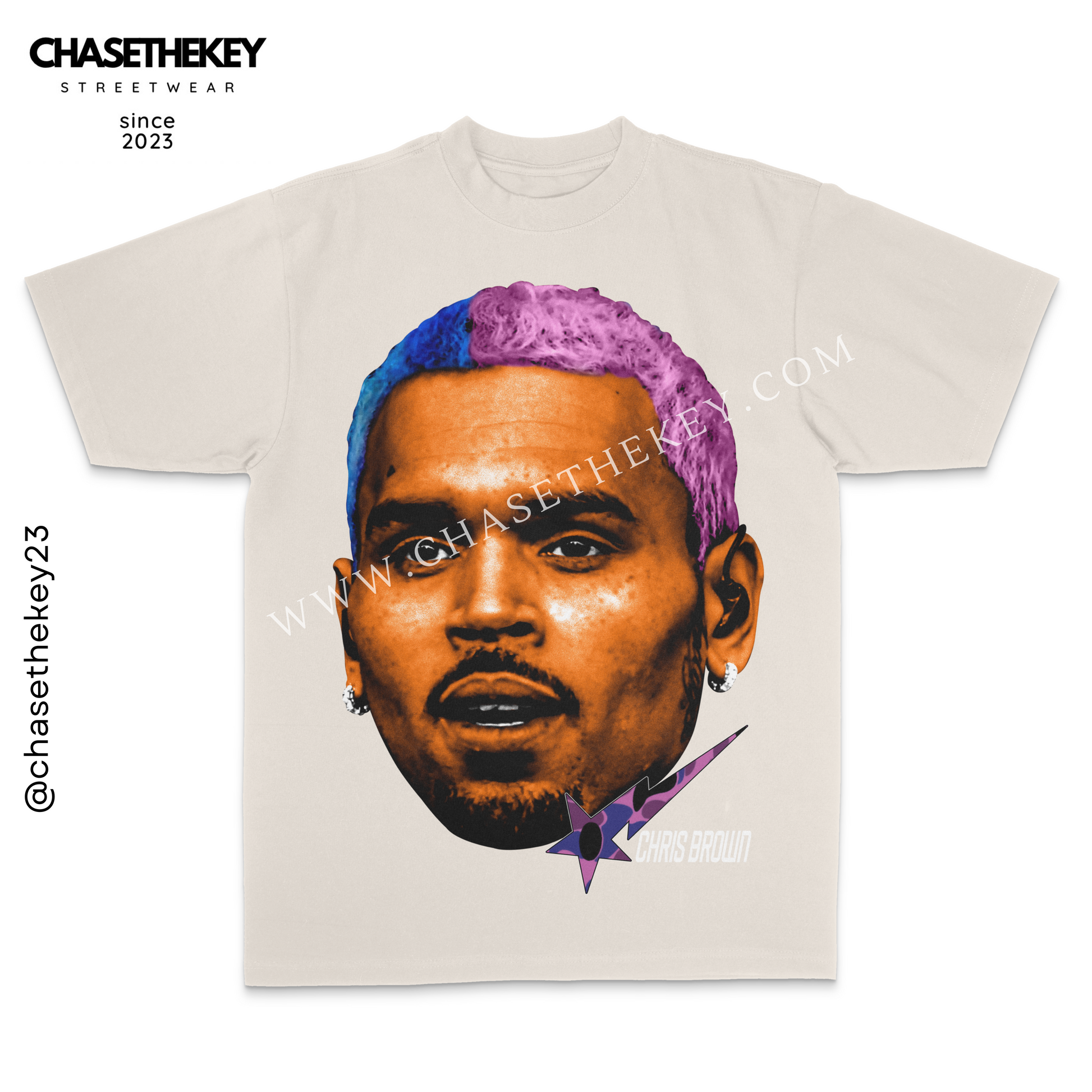 Chris Brown Big Face shirt