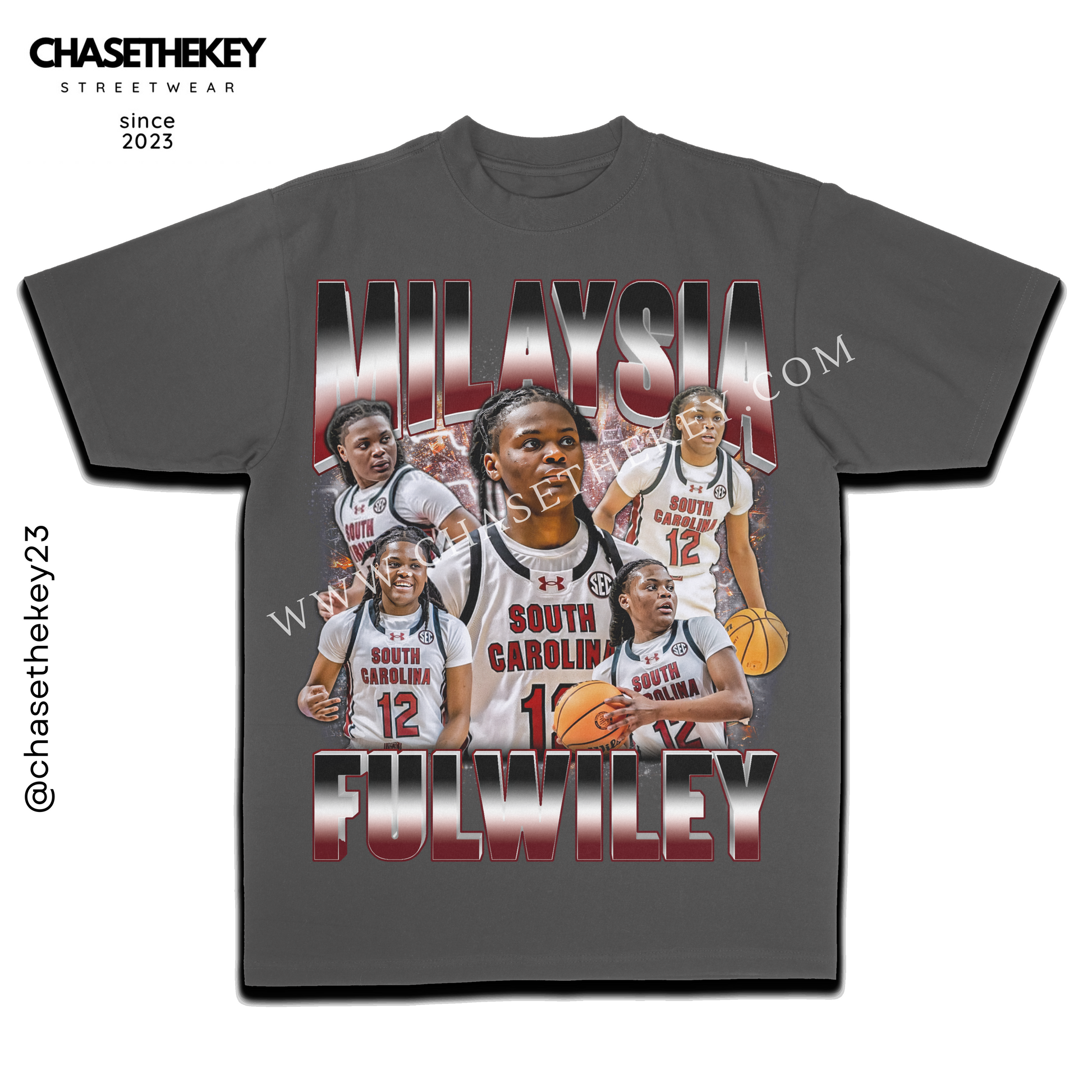 MiLaysia Fulwiley South Carolina Gamecocks T-shirt