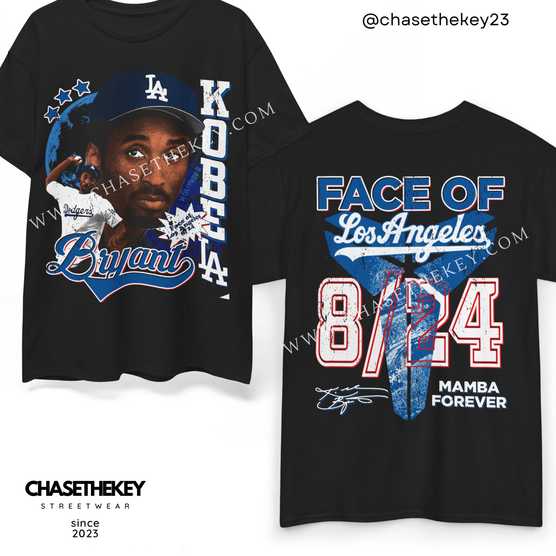 Kobe Bryant Dodgers shirt