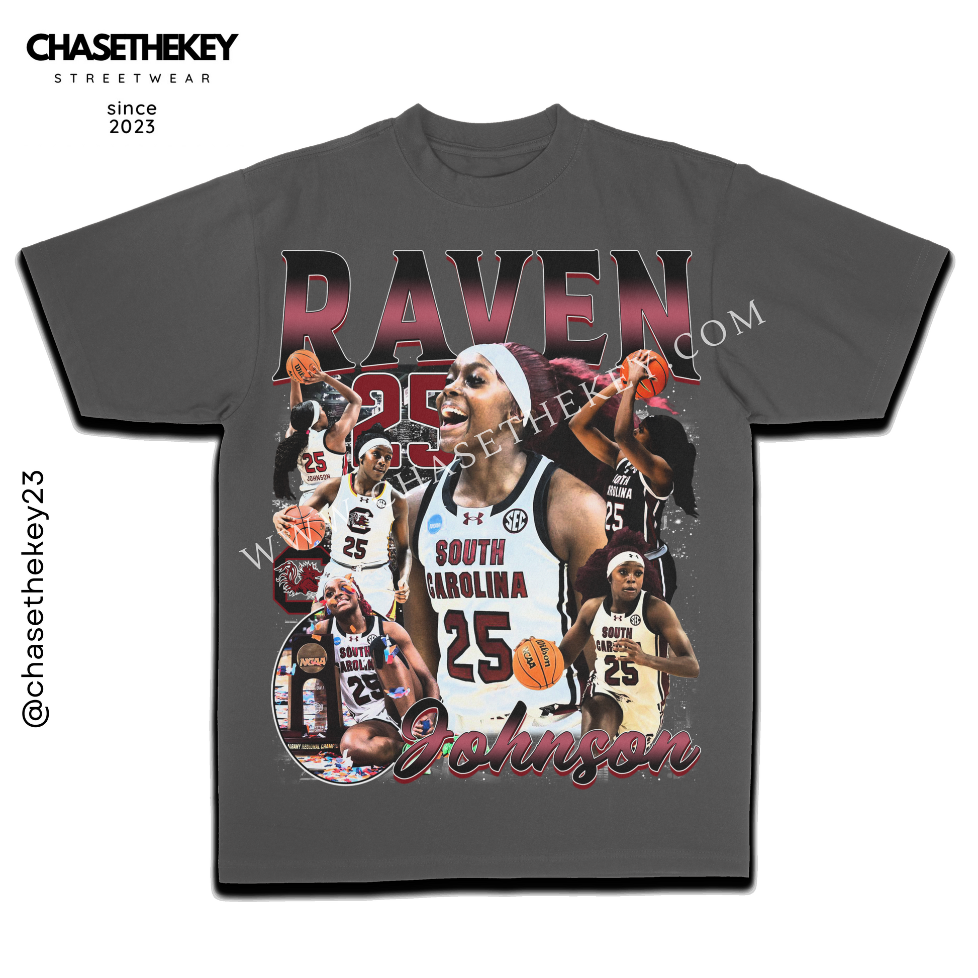 Raven Johnson South Carolina Gamecocks T-shirt