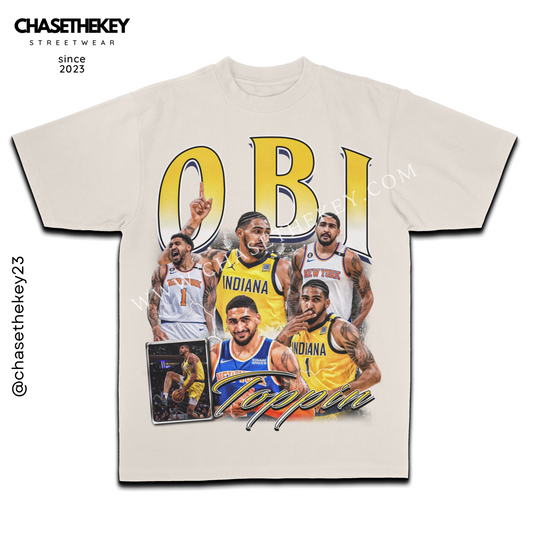 Obi Toppin Indiana Pacers graphic T-shirt