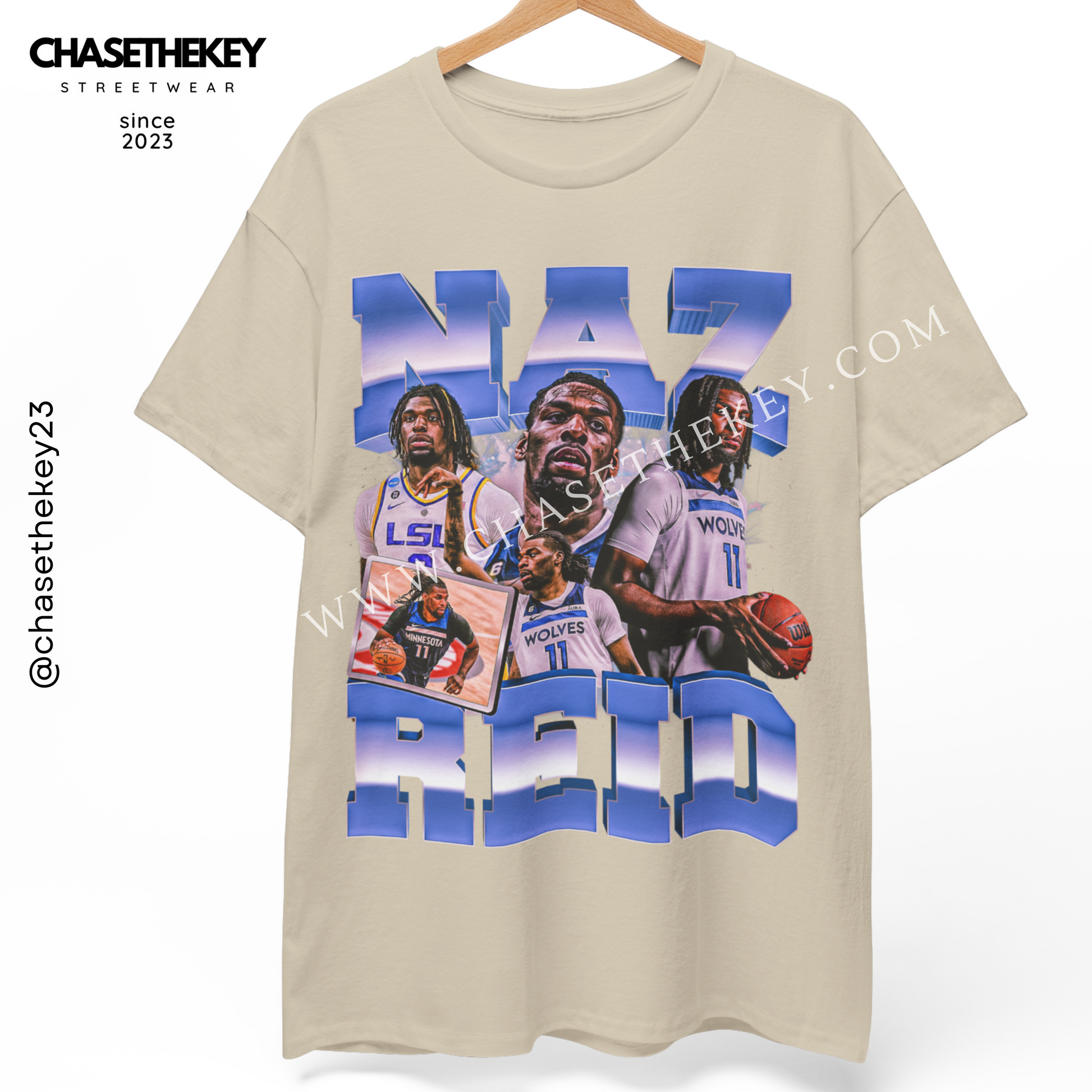 Naz Reid Minnesota Timberwolves shirt