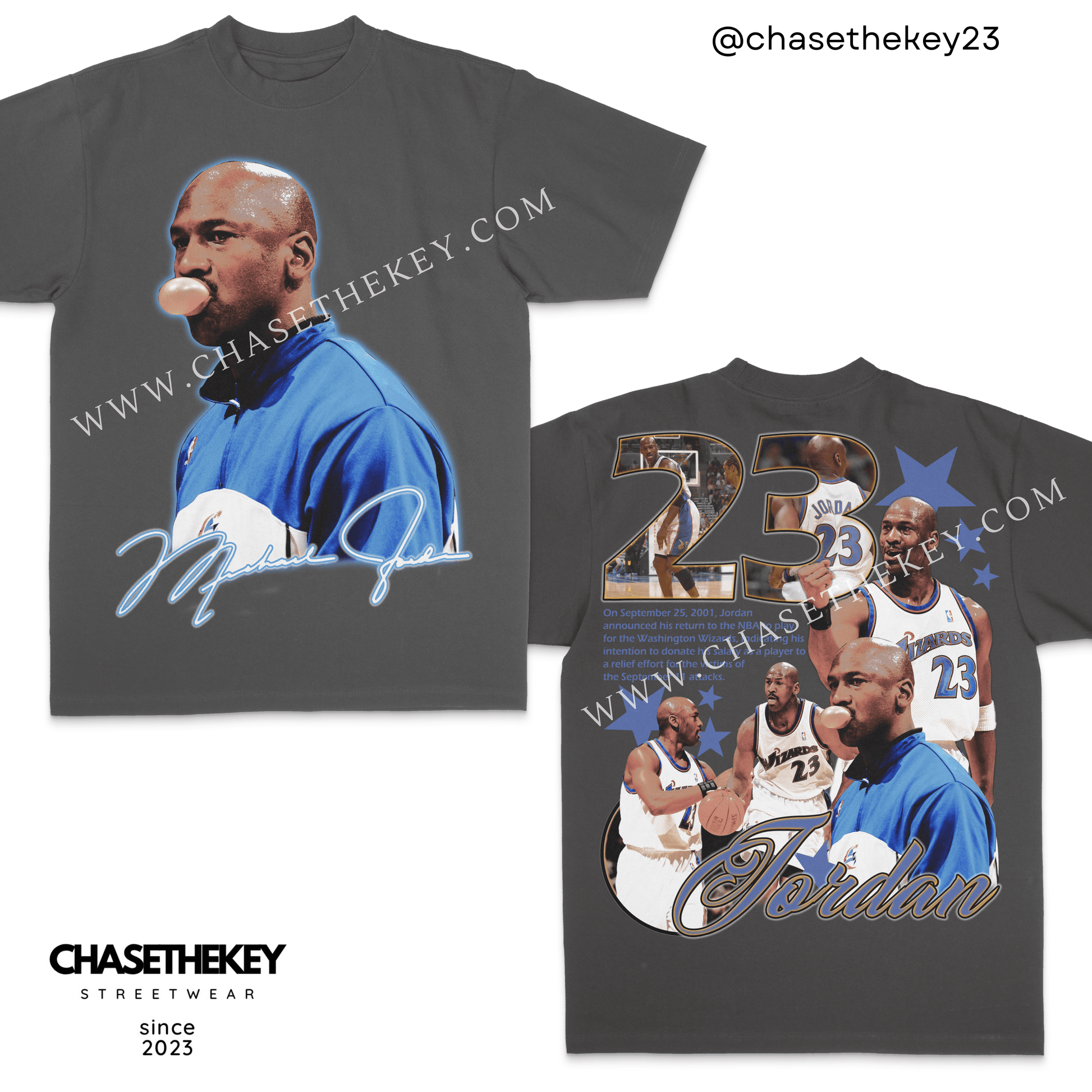 MJ Wizards era shirt