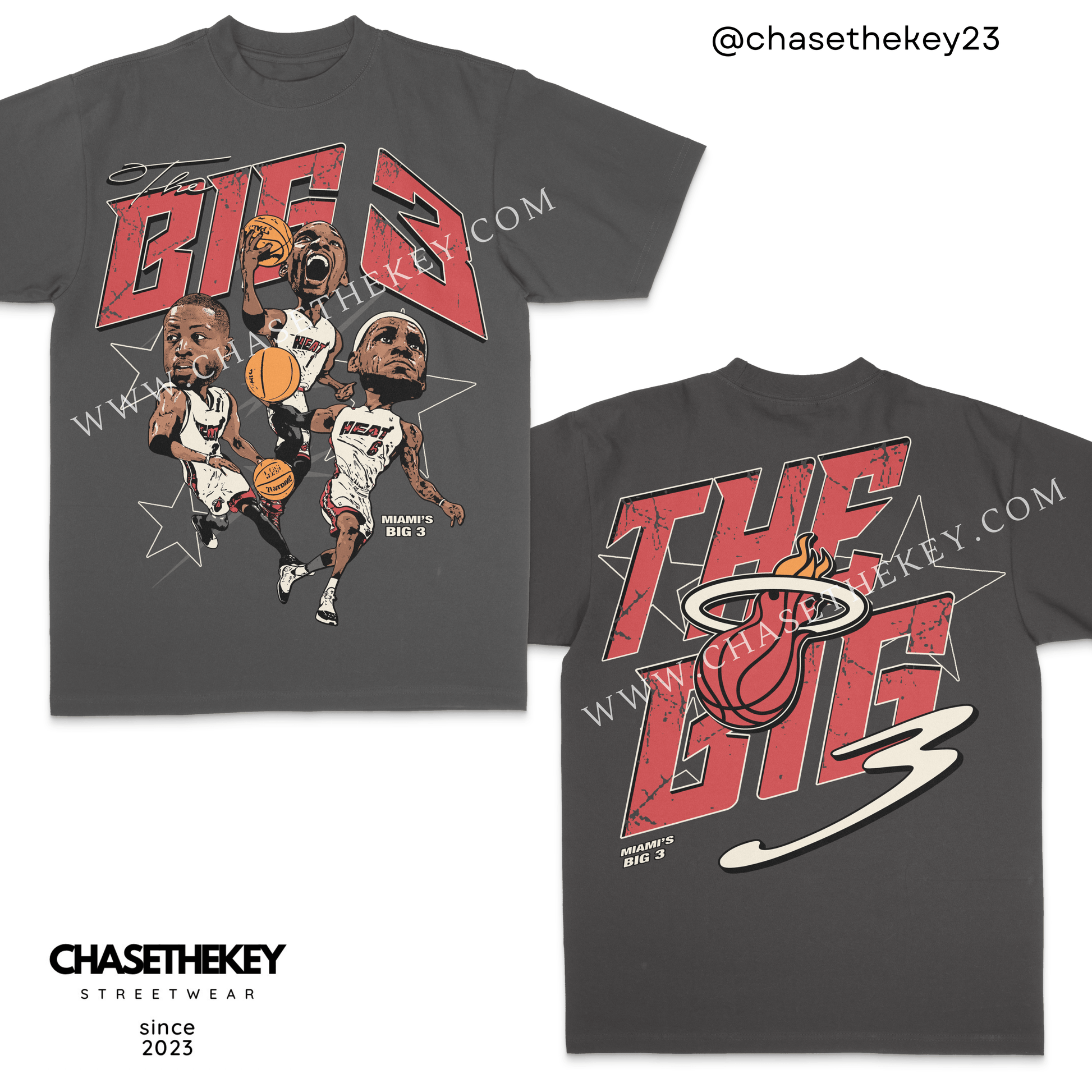 Miami Heat Big 3 shirt