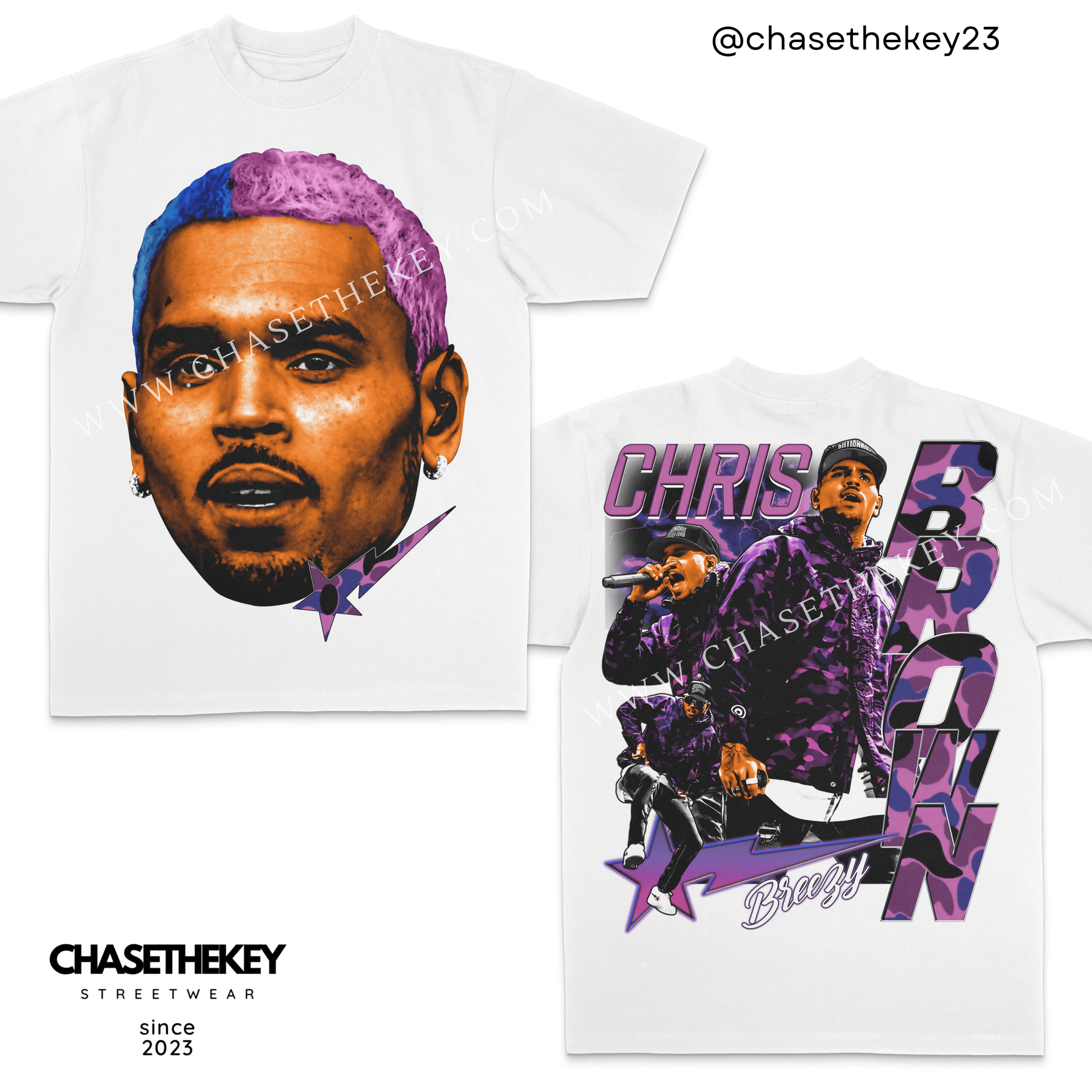 Chris Brown Big Face shirt