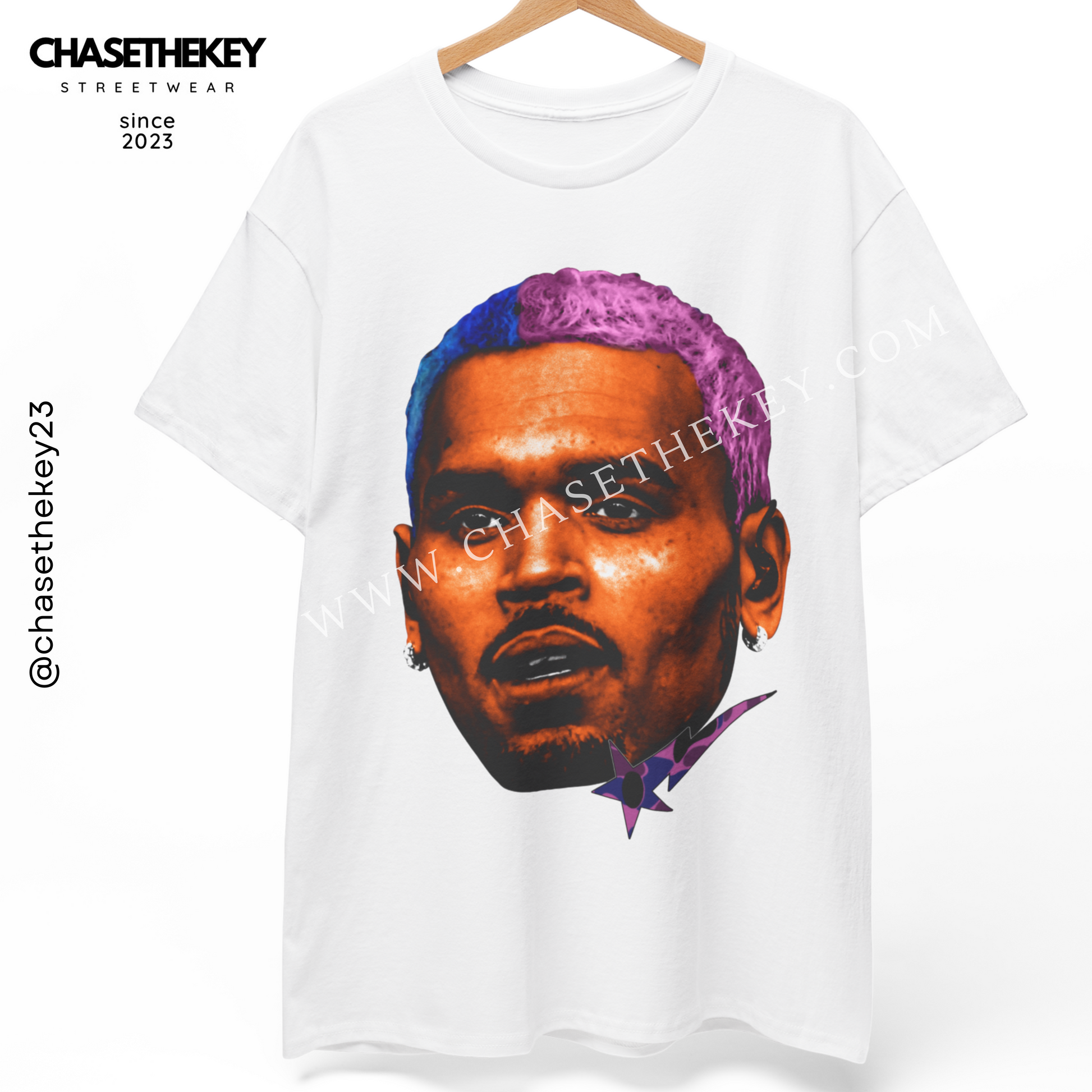 Chris Brown Big Face shirt