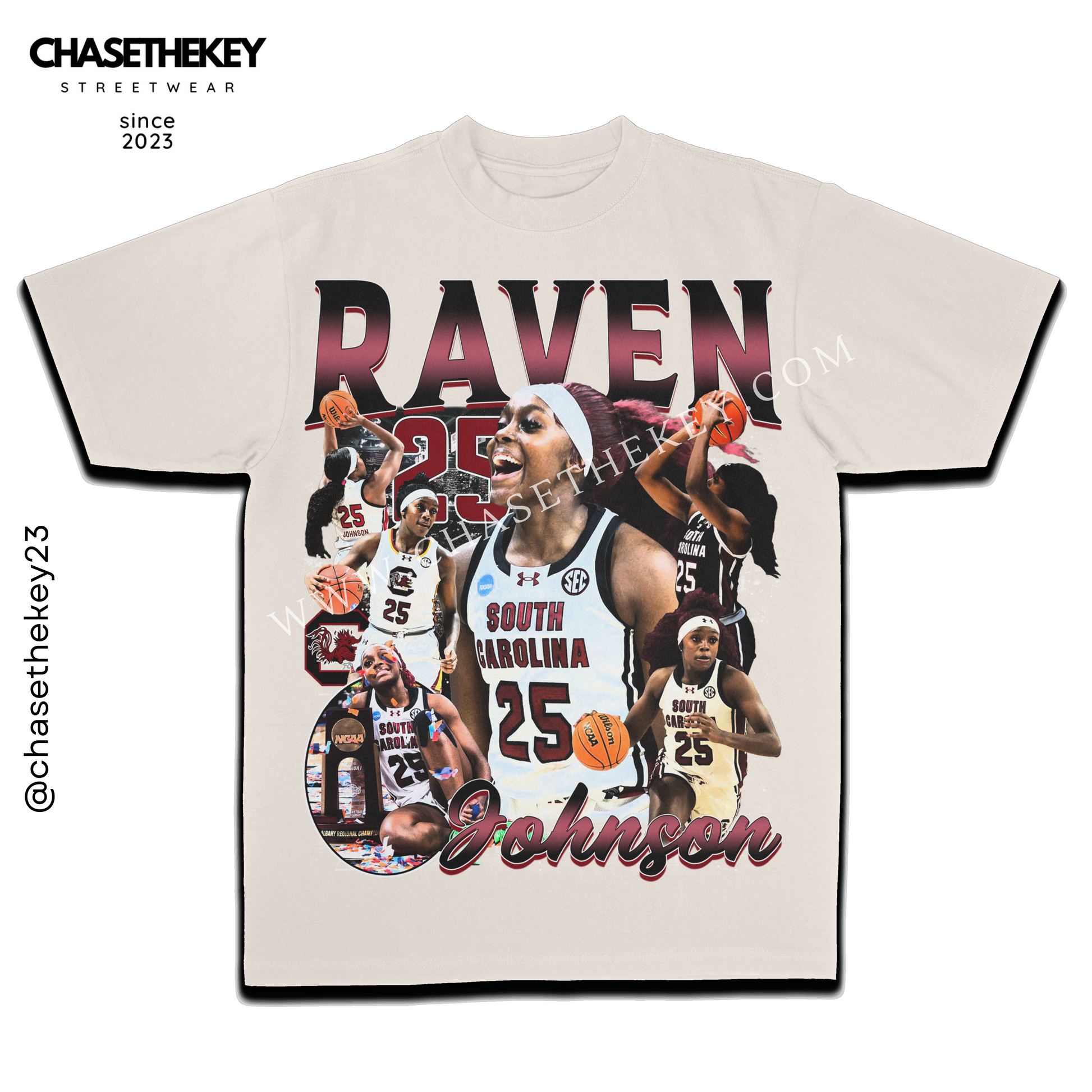 Raven Johnson South Carolina Gamecocks T-shirt