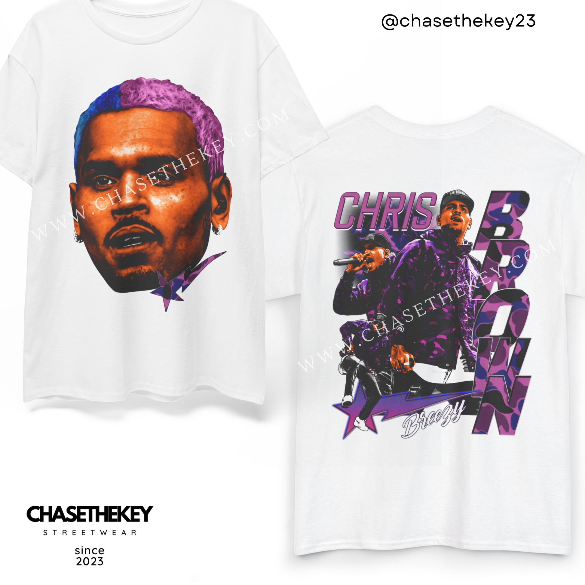 Chris Brown Big Face shirt