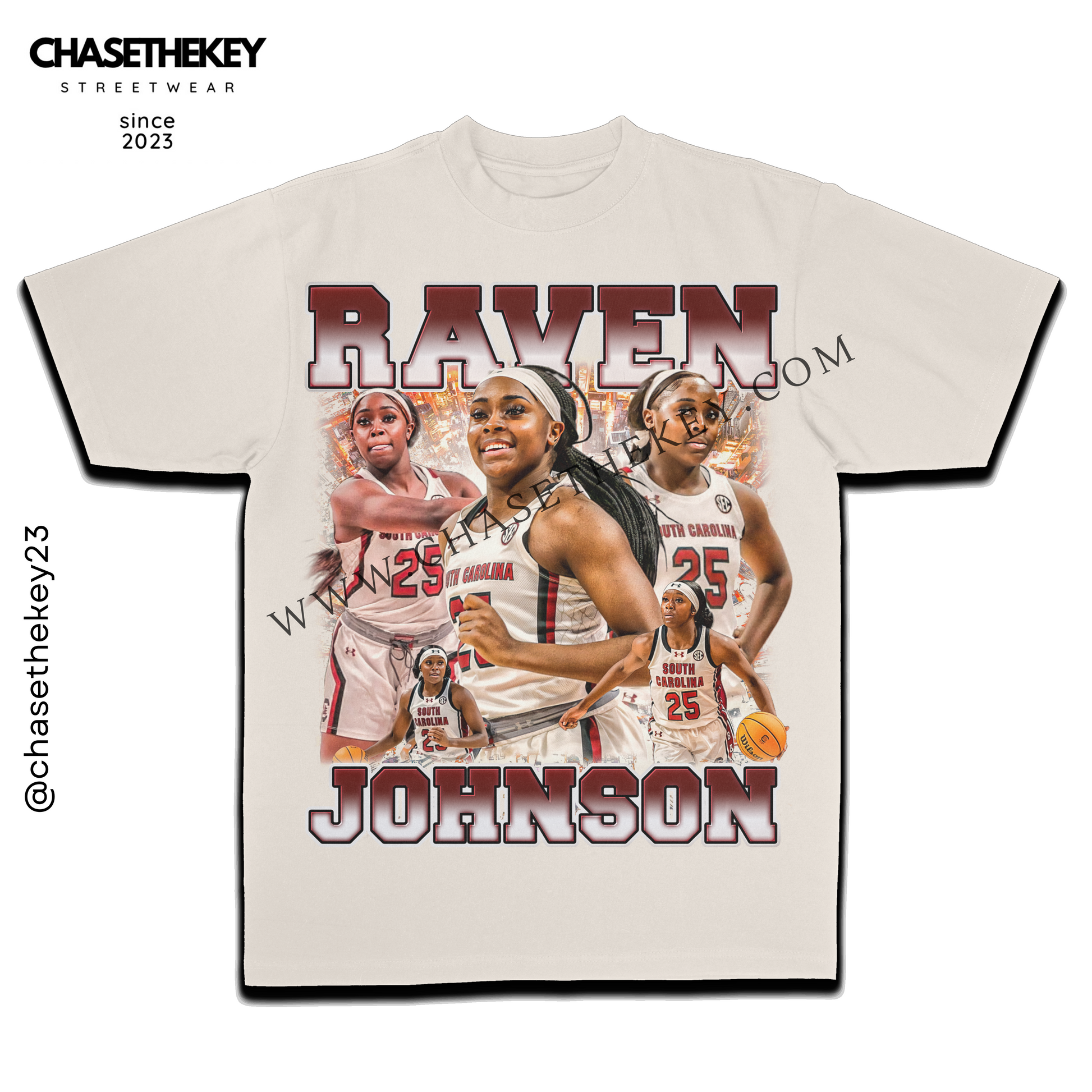 Raven Johnson South Carolina Gamecocks T-shirt
