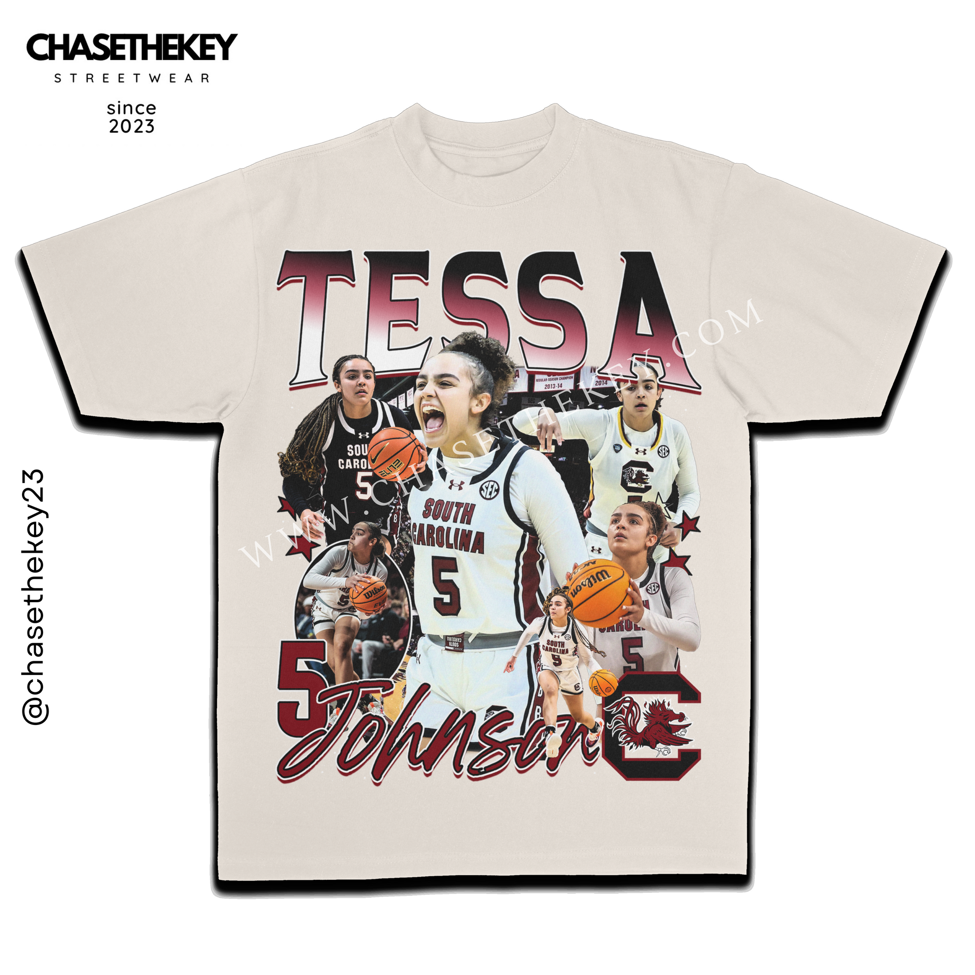 Tessa Johnson South Carolina Gamecocks T-shirt
