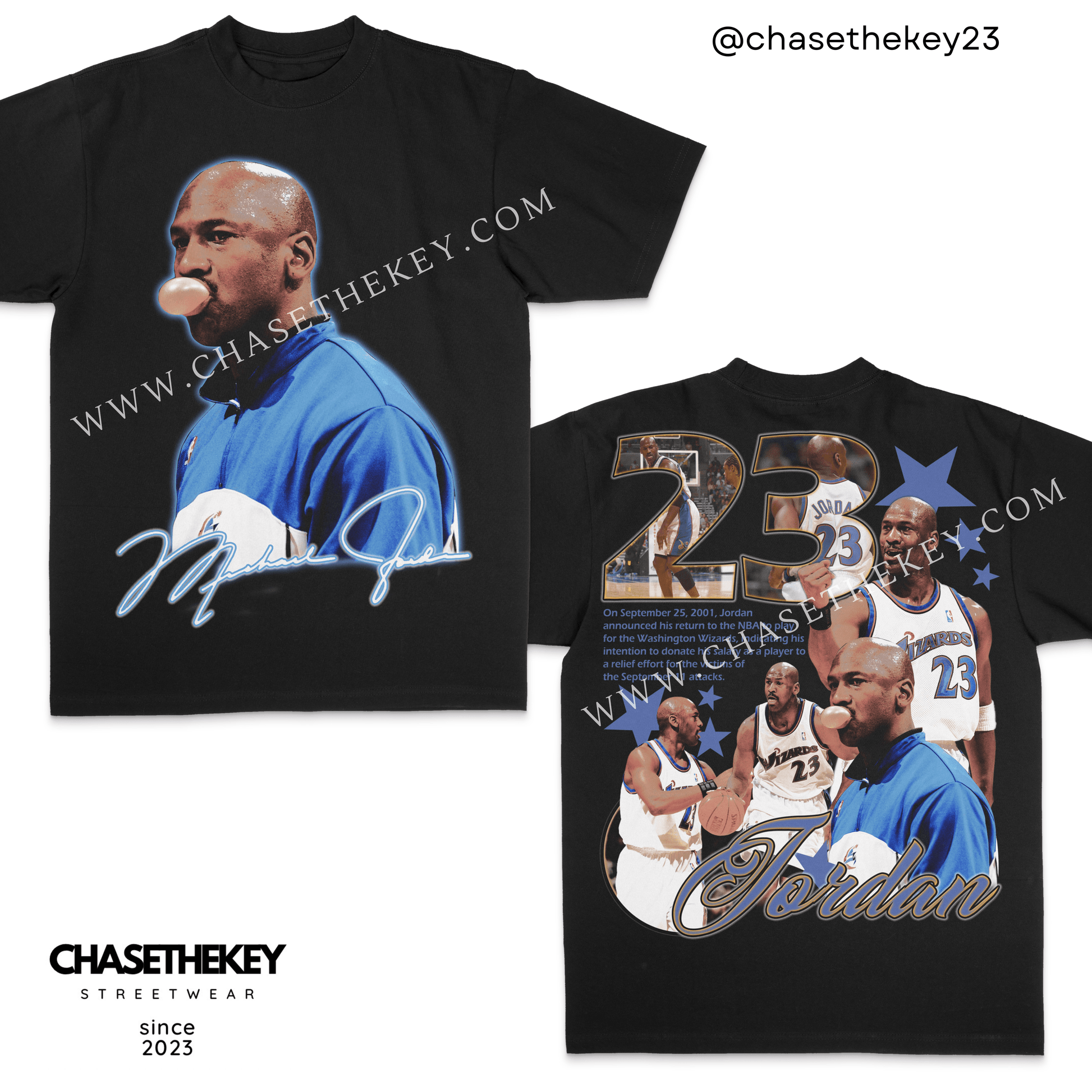 MJ Wizards era shirt
