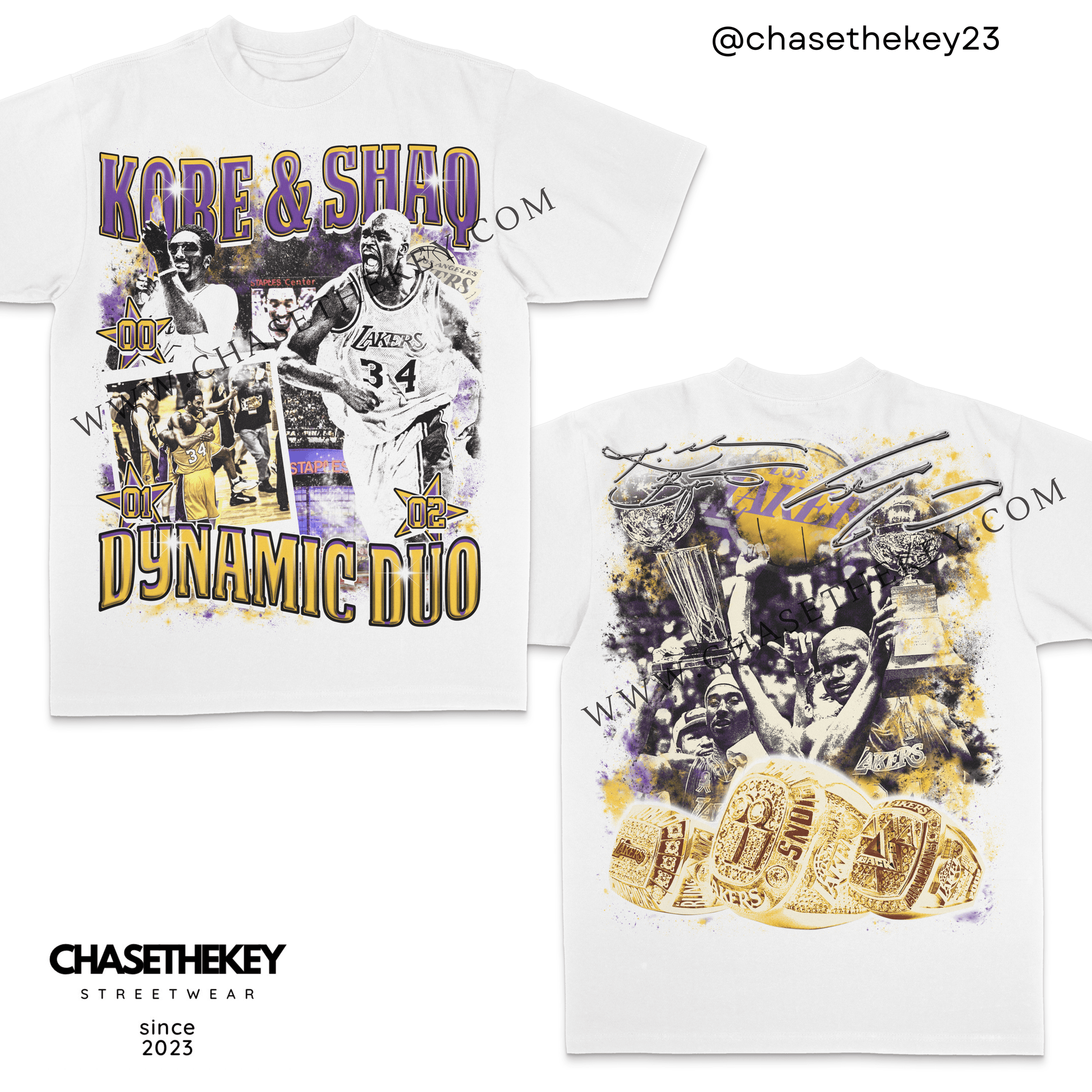 Kobe and Shaq Lakers shirt