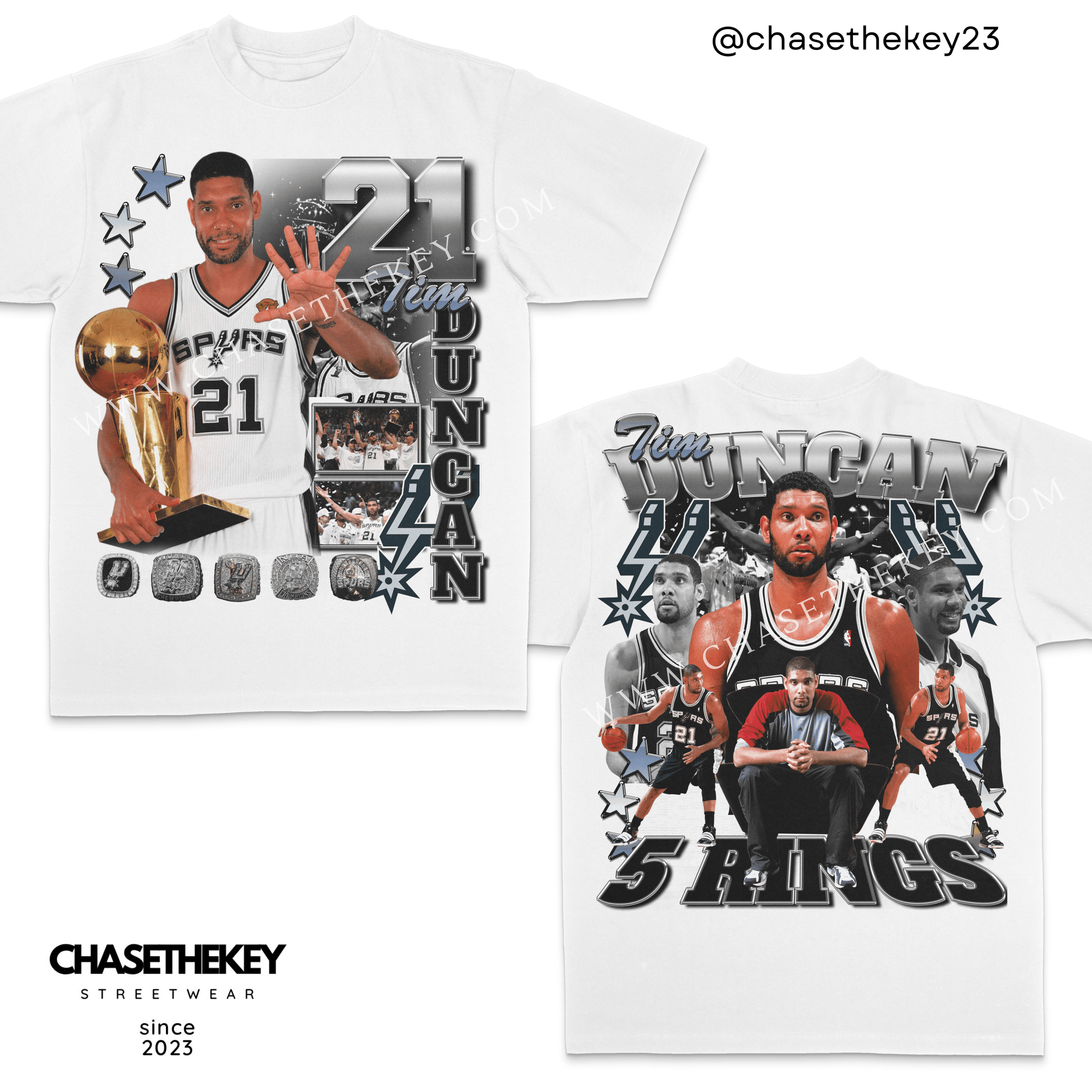 Tim Duncan Spurs shirt