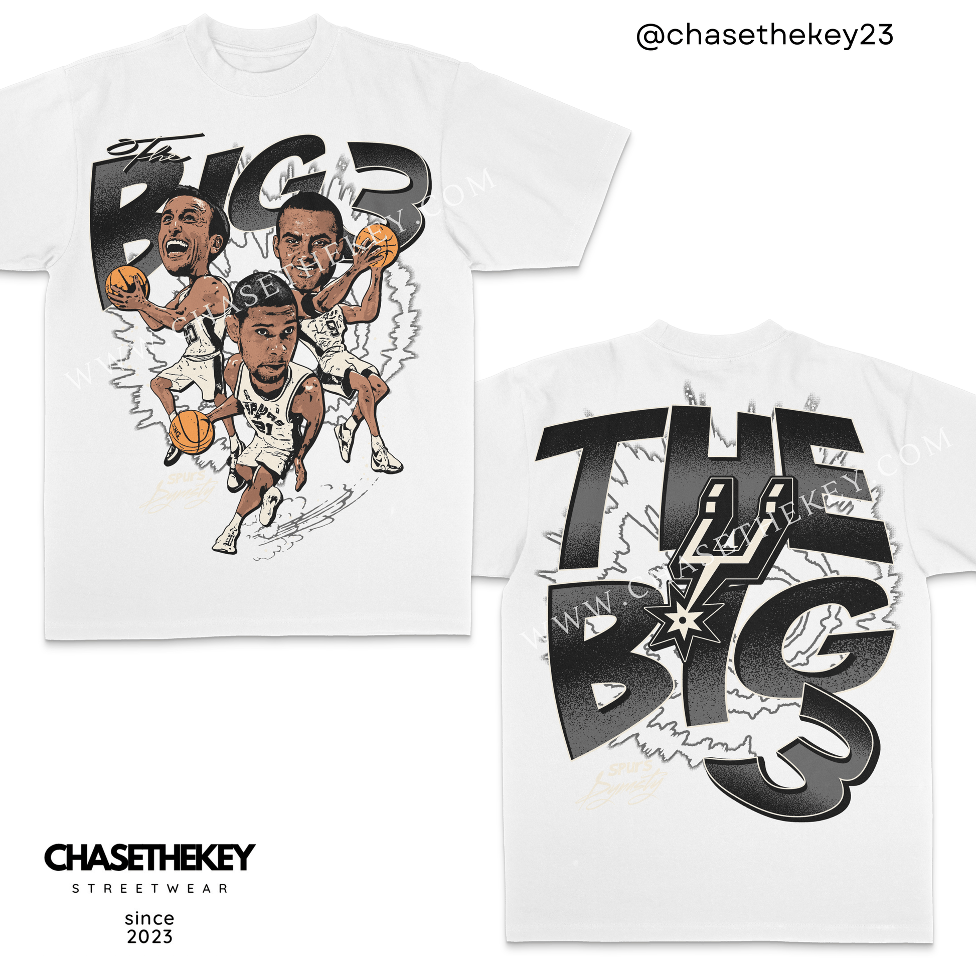 Spurs Big 3 shirt