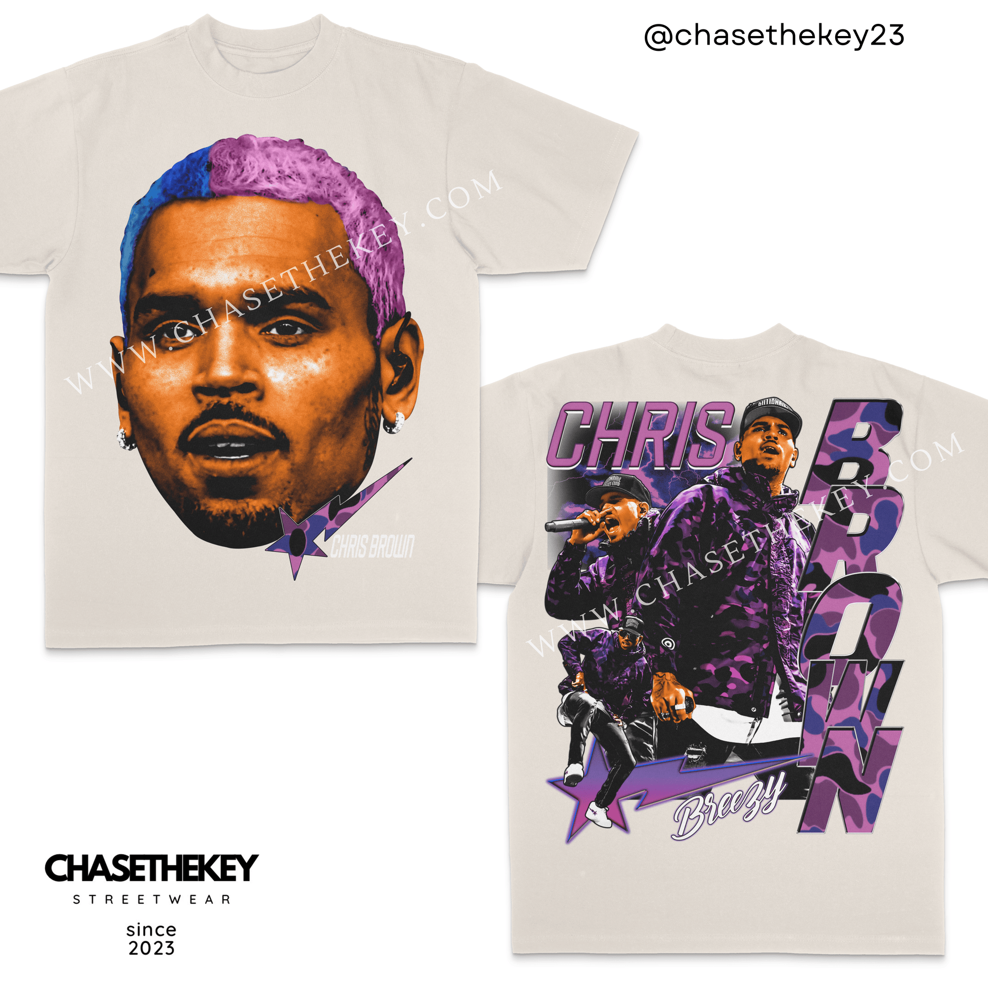 Chris Brown Big Face shirt