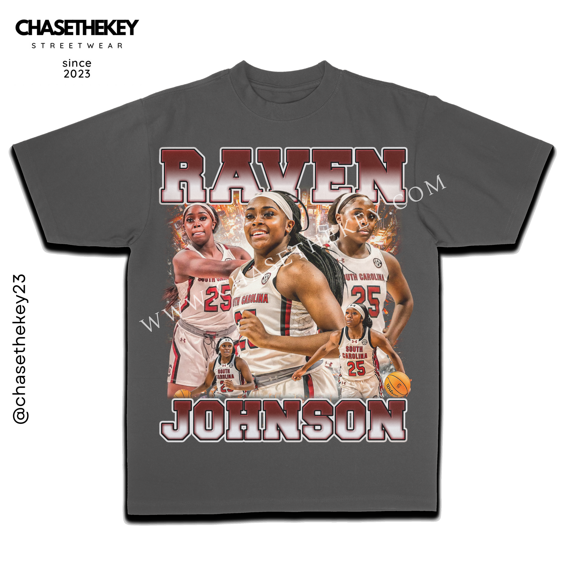 Raven Johnson South Carolina Gamecocks T-shirt