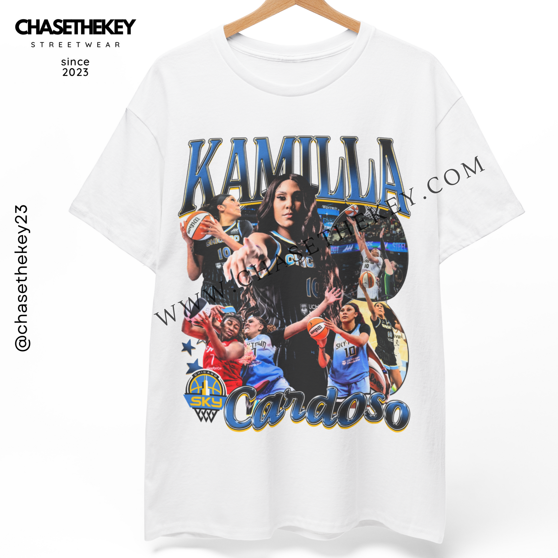 Kamilla Cardoso Chicago Sky T-Shirt
